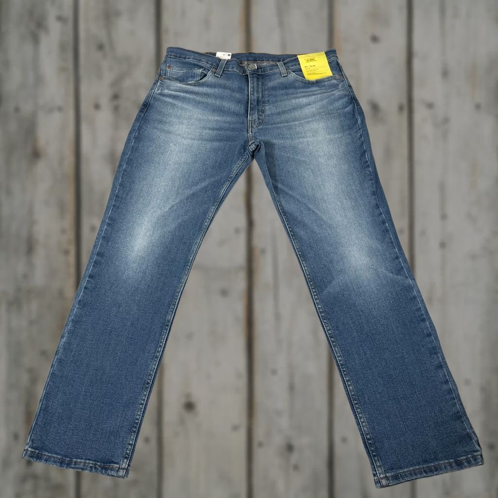 Levi's Levi's 511 Slim Jeans Mens 36x30 Blue Medium Wash Denim Straight 5-Pocket Stretch Cotton Polyester Modern Size US 36 / EU 52 - 1 Thumbnail