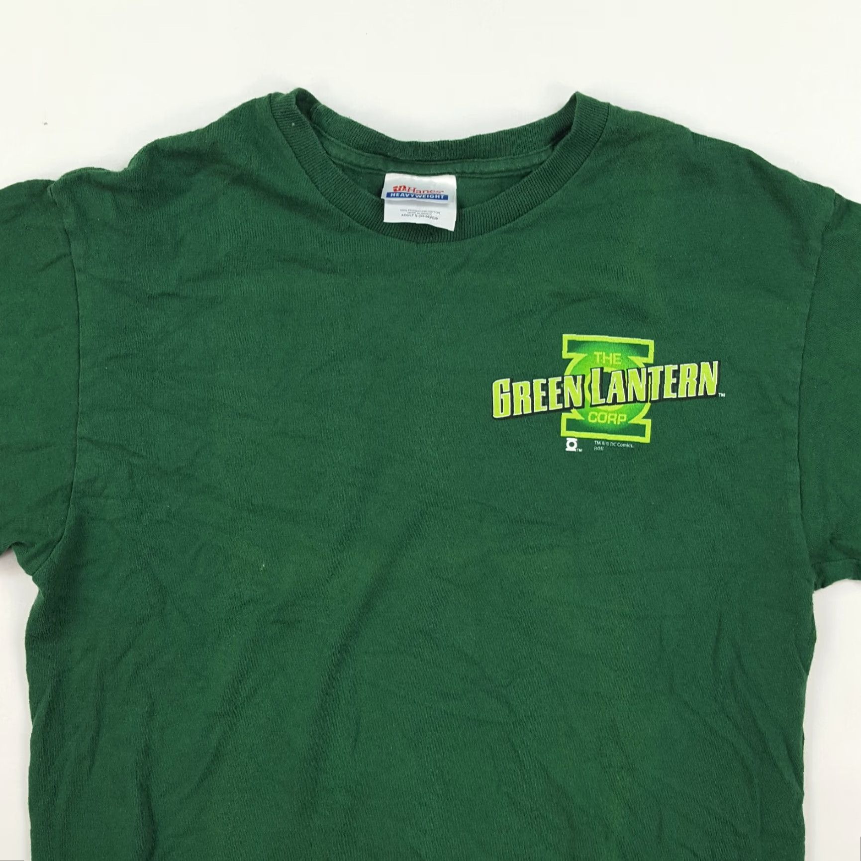 Etro VTG Graphitti Designs The Green Lantern T-Shirt Small Men Green 90s 2000s Comic Cartoon Retro Y2K Vintage Graphics Shirt Mens Size US S / EU 44-46 / 1 - 2 Thumbnail