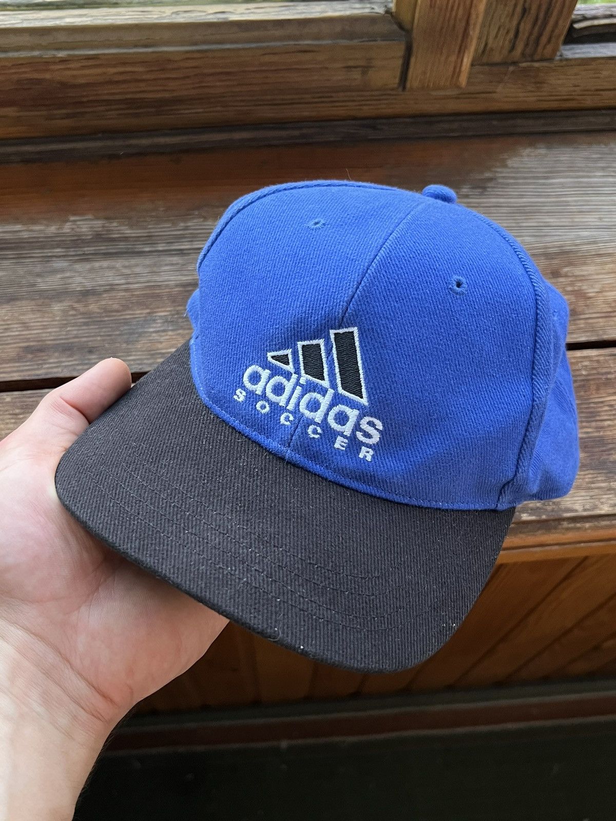 Adidas Vintage Hat Adidas Soccer Y2K Football Cap Size ONE SIZE - 1 Thumbnail