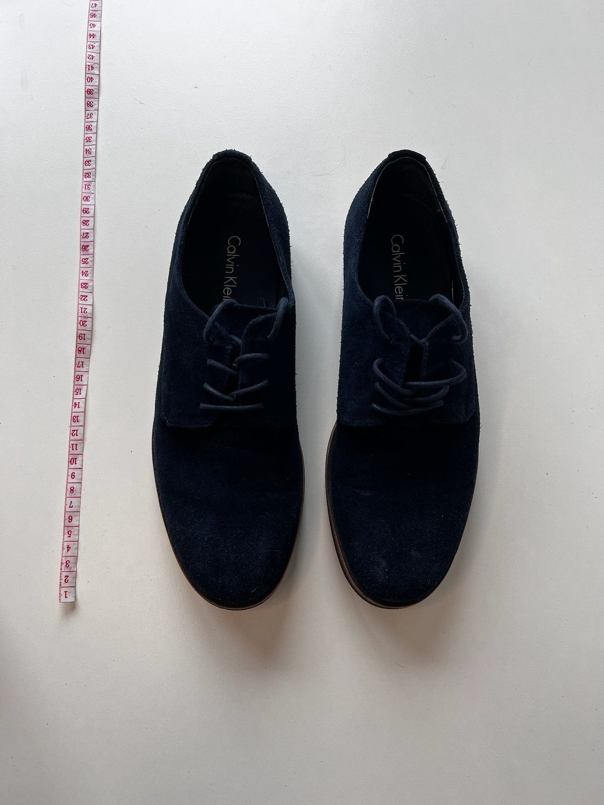 Calvin Klein Calvin Klein Formal Shoes - Navy Suede Size US 7.5 / EU 40-41 - 2 Thumbnail