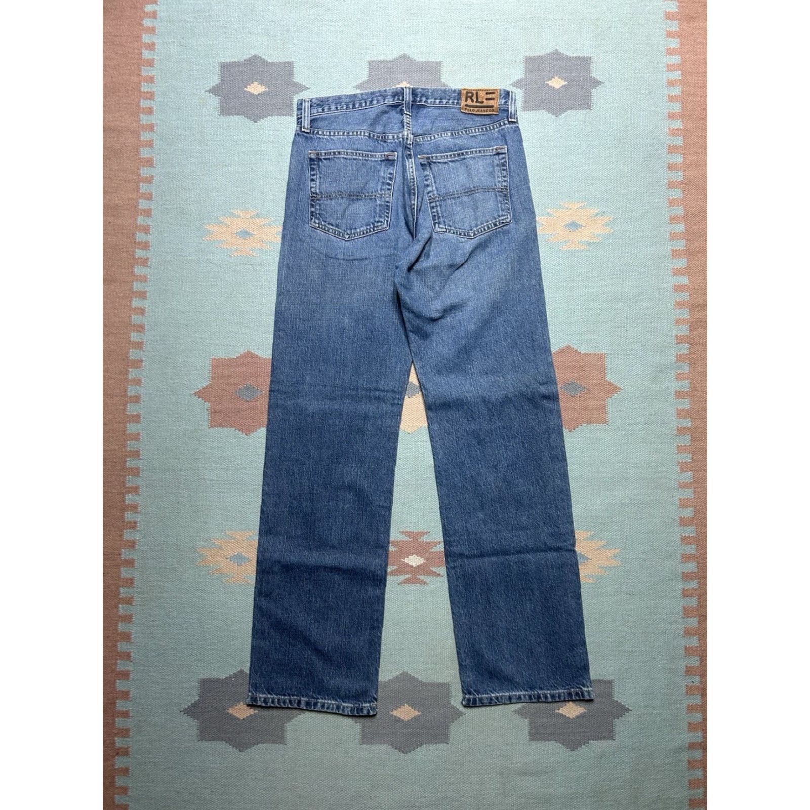 Ralph Lauren VINTAGE Ralph Lauren Jeans Hayden Relaxed Fit Straight Blue 32x32 Mens Denim Jeans Size US 32 / EU 48 - 7 Thumbnail
