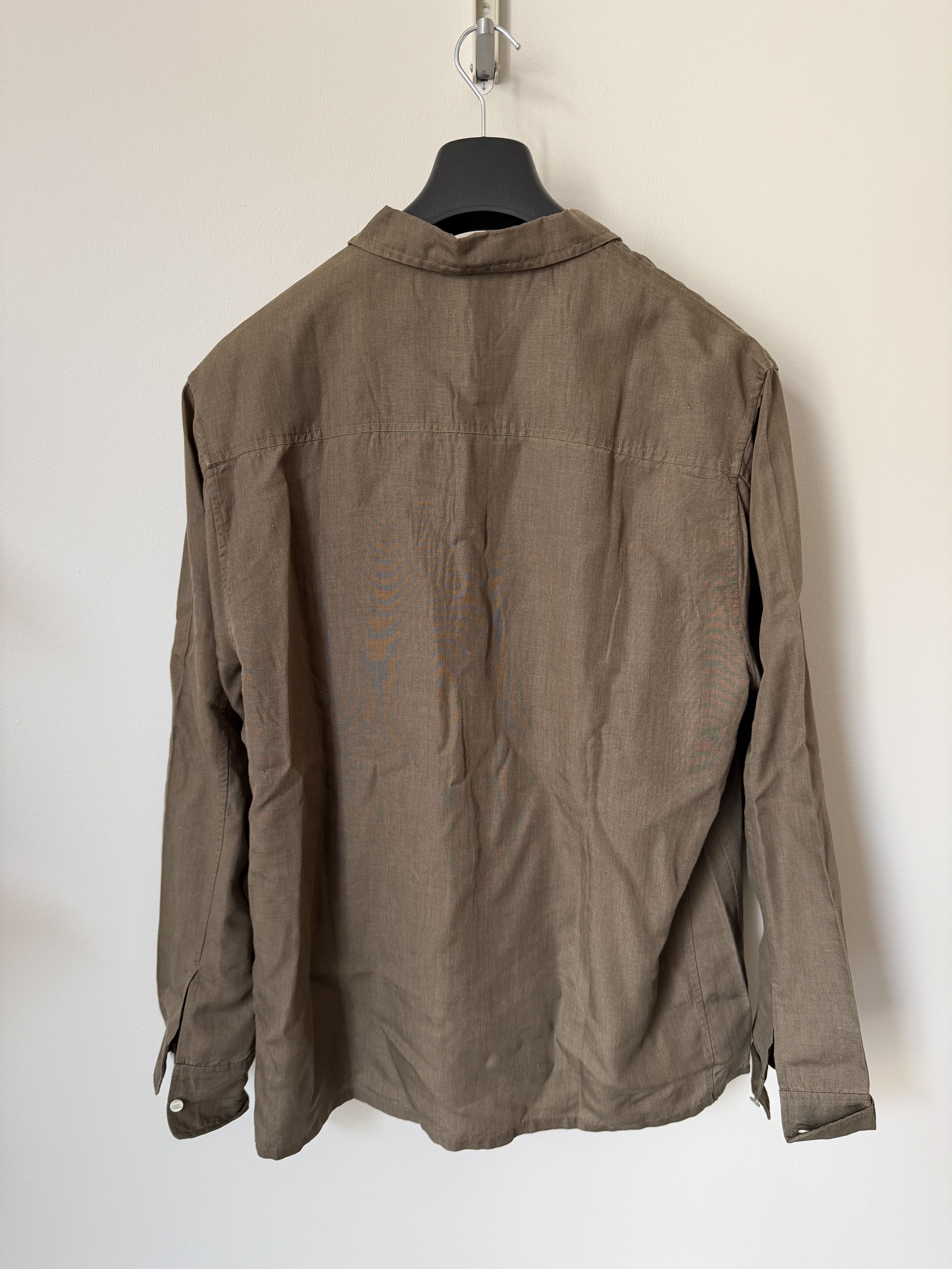3sixteen Western Overshirt Brown Wool Size US XXL / EU 58 / 5 - 2 Thumbnail