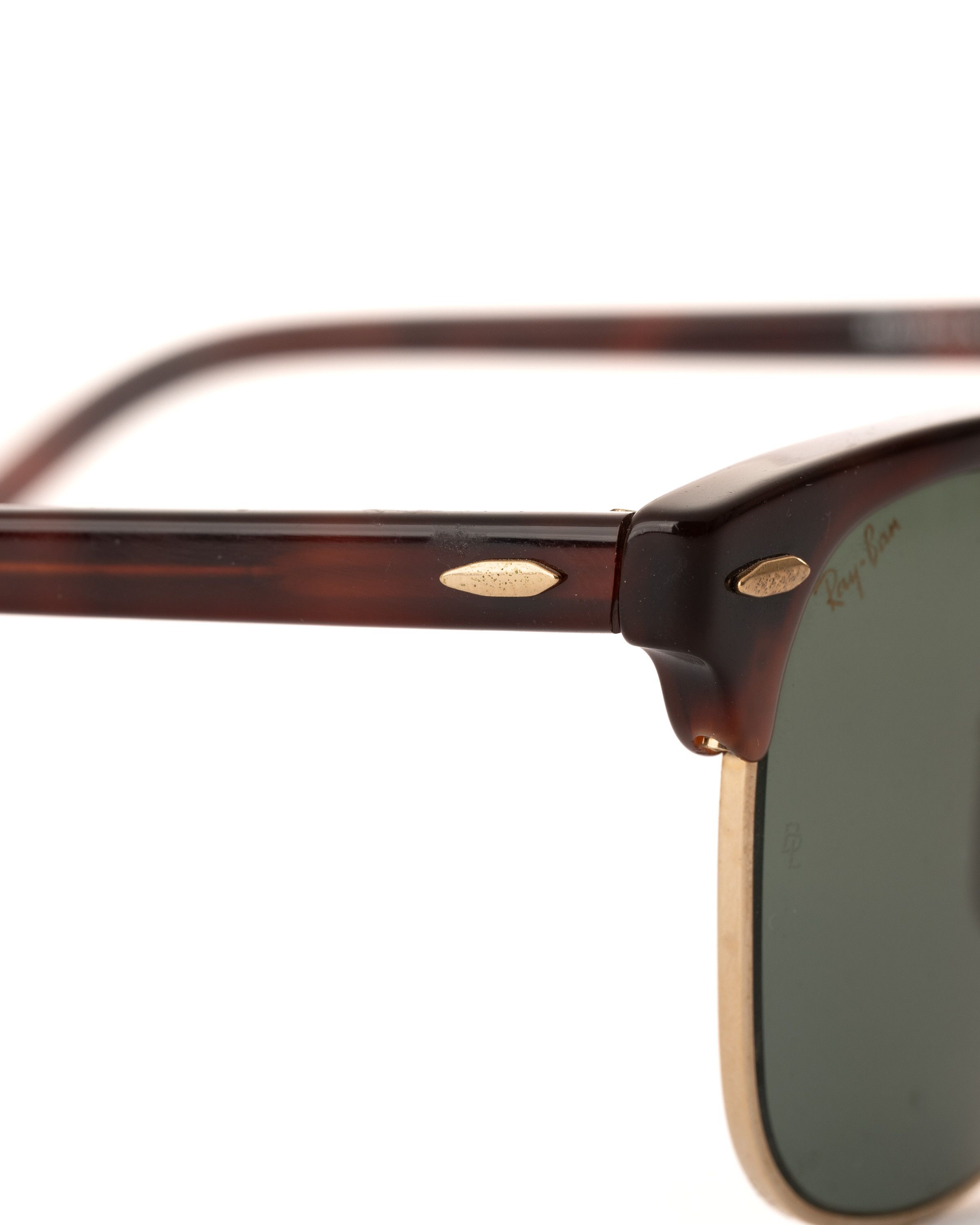 Bausch & Lomb × RayBan Rare Ray-Ban Bausch & Lomb USA '80s Clubmaster Sunglasses Size ONE SIZE - 2 Thumbnail