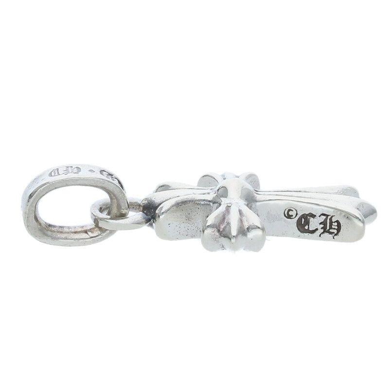 Chrome Hearts Chrome Hearts Pave Sapphire Baby Fat Cross Size ONE SIZE - 3 Thumbnail