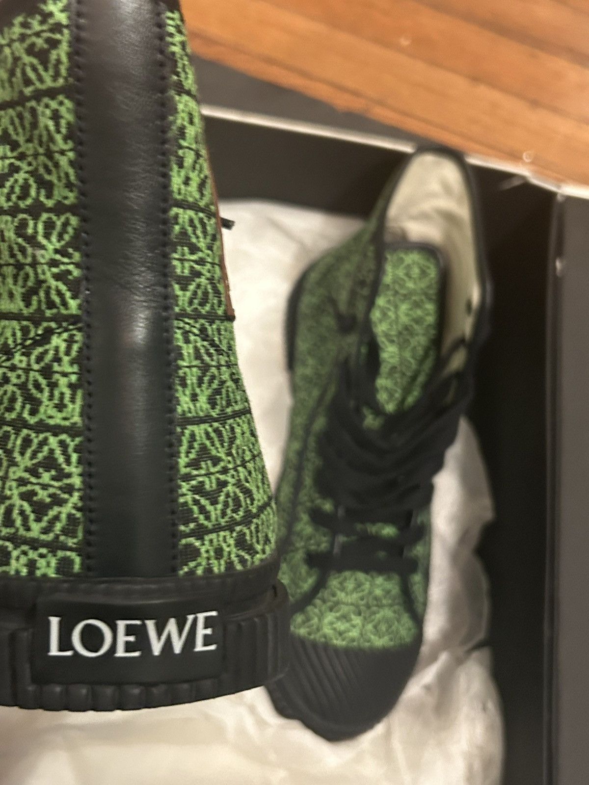 Loewe Loewe high top sneakers Size US 10.5 / EU 43-44 - 4 Thumbnail