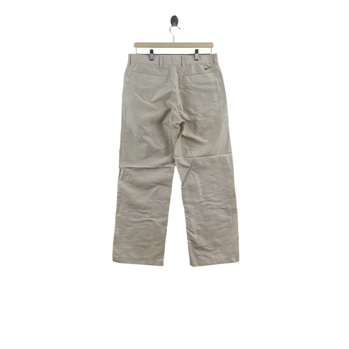 Nike Vintage NIKE GOLF Straight Cut Cream Casual Trousers Pant Size US 32 / EU 48 - 3 Thumbnail