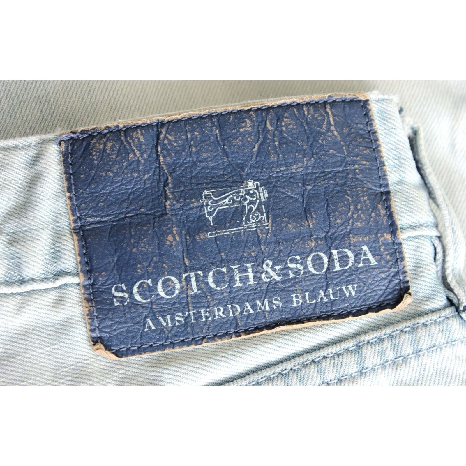 Scotch & Soda SCOTCH & SODA RALSTON Slim Jeans Men Size W30 L34 DZ834 Jeans Men's Slim Denim Blue 30 34 Slim Fit Size US 30 / EU 46 - 5 Thumbnail