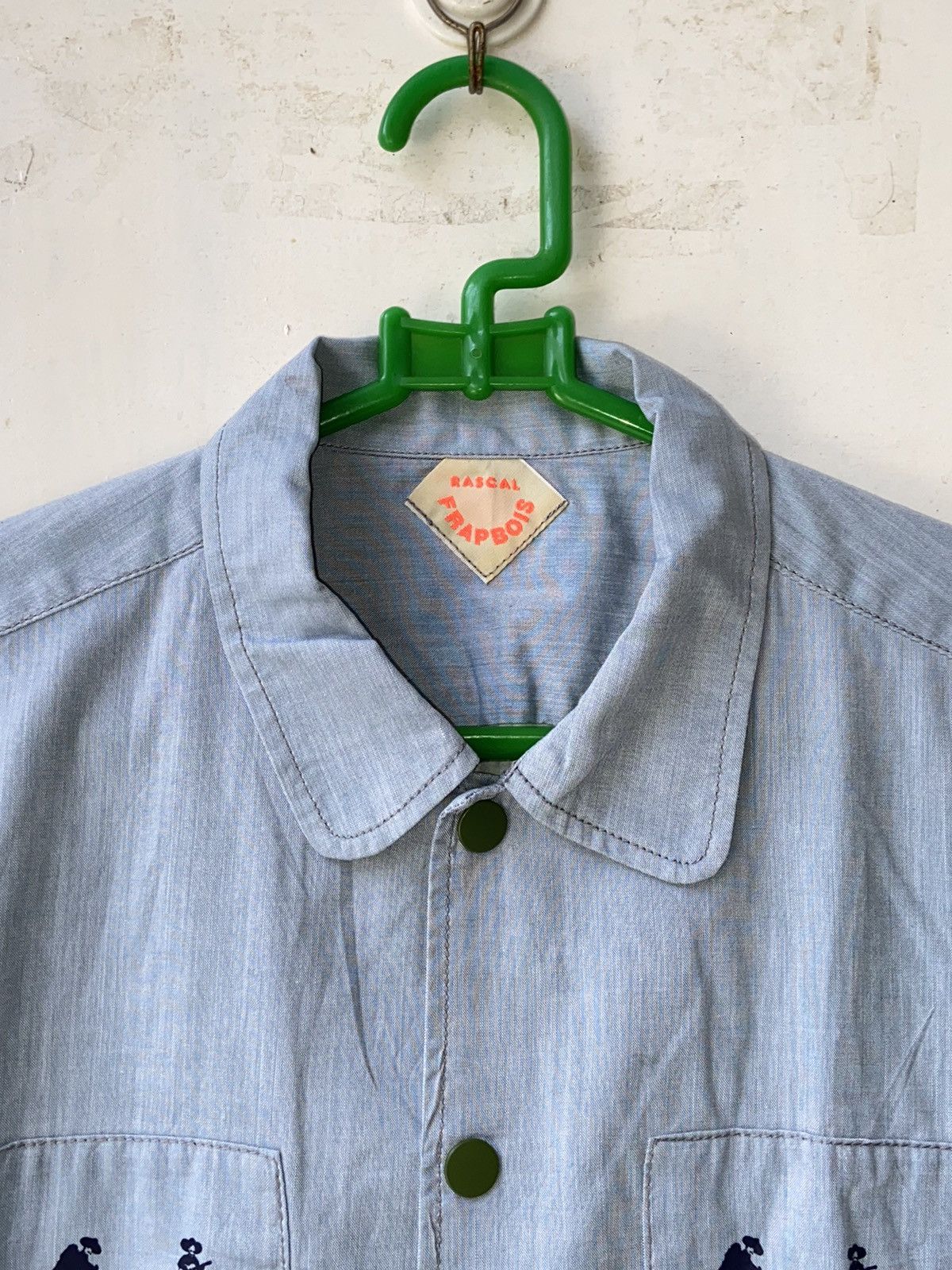 Frapbois FRAPBOIS Blue Shirt Size US M / EU 48-50 / 2 - 5 Thumbnail