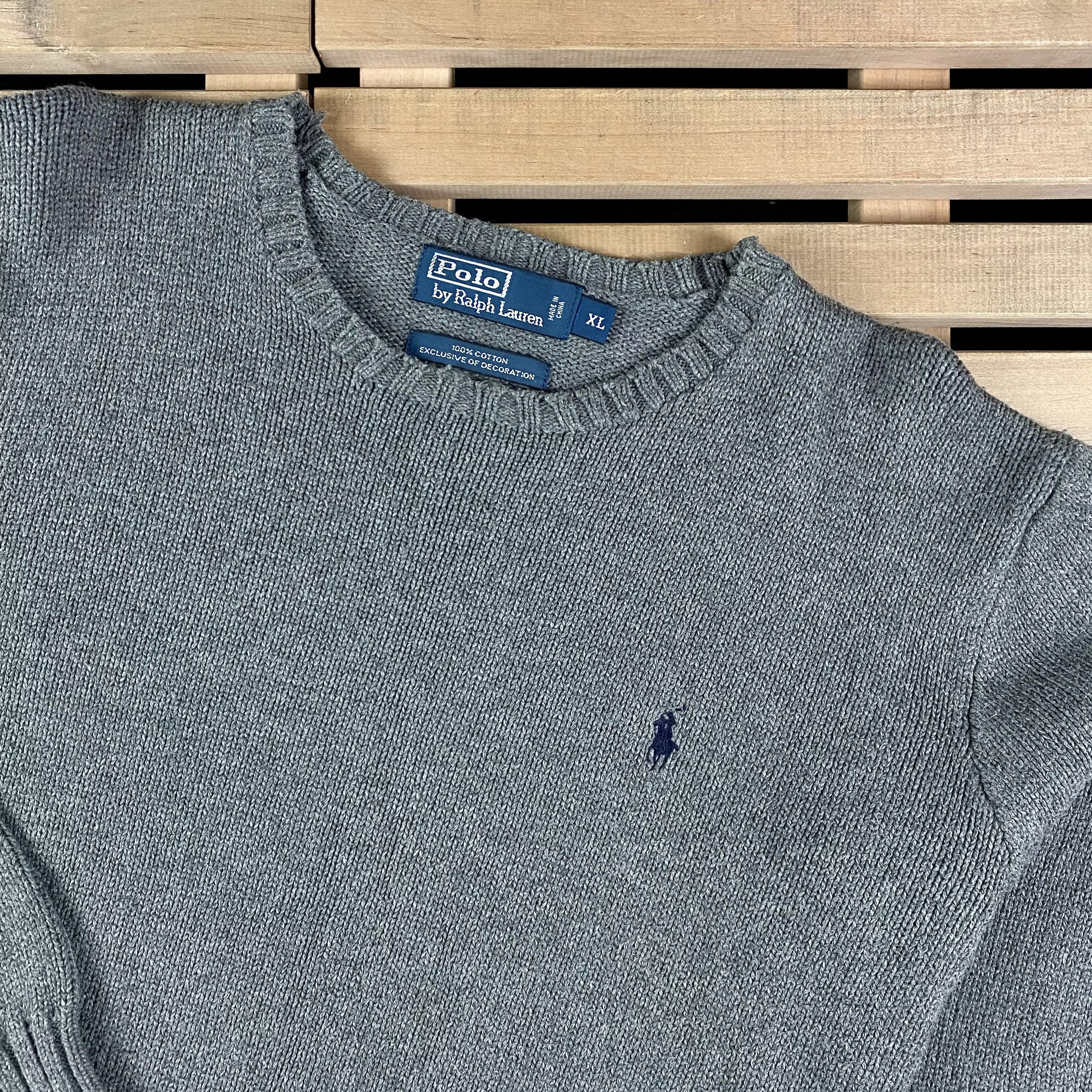 Polo Ralph Lauren × Ralph Lauren × Vintage Mens Sweater Pullover Polo Ralph Lauren Vintage Size XL Size US XL / EU 56 / 4 - 2 Thumbnail