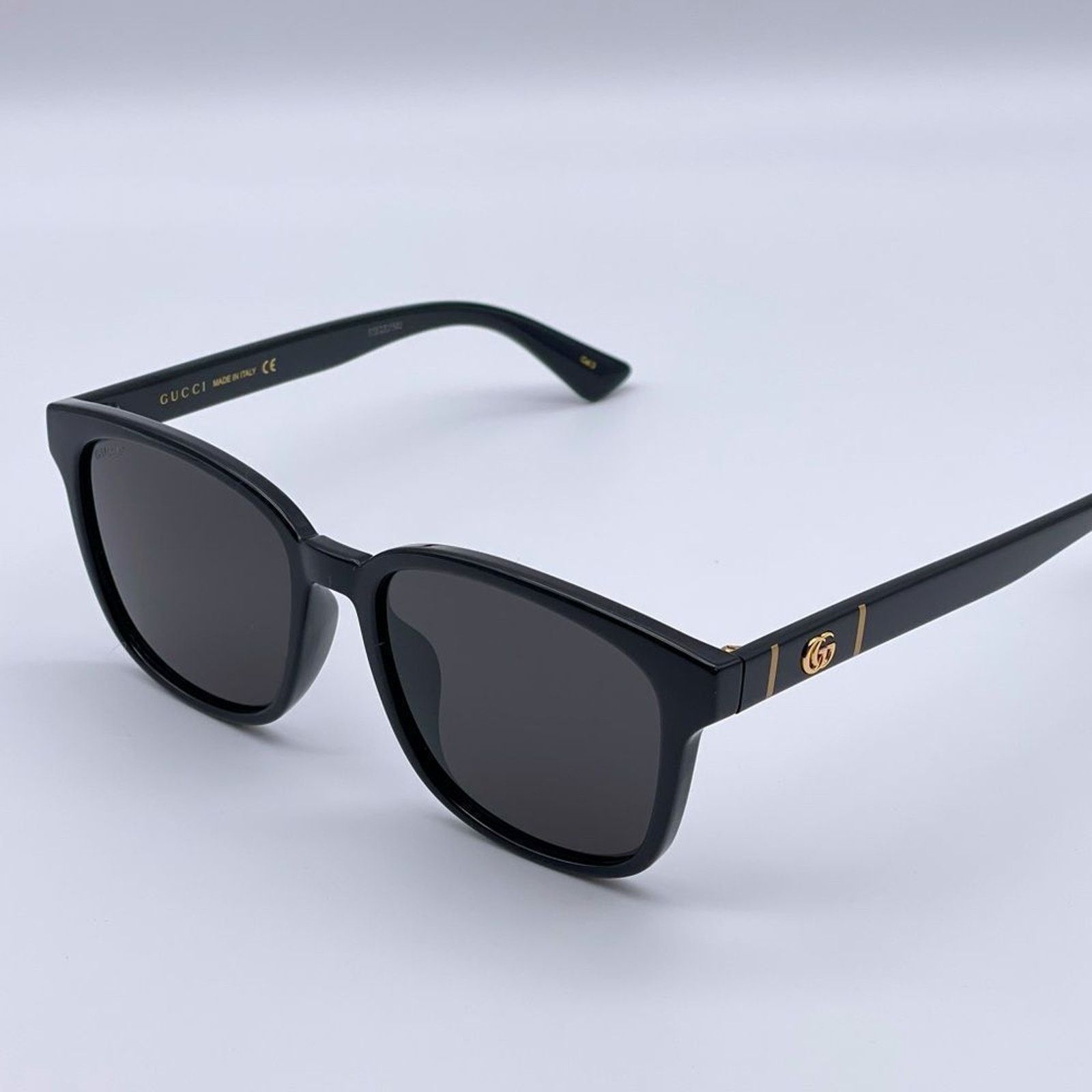 Gucci BRAND NEW GUCCI GG0637SK 001 Black Grey Unisex Sunglasses Size ONE SIZE - 1 Thumbnail