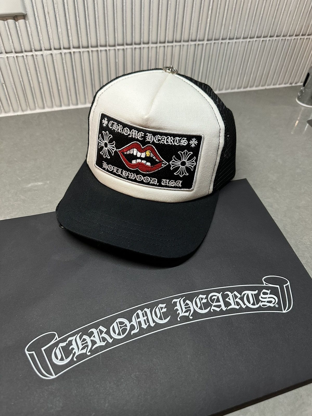 Chrome Hearts online Chomper Hollywood Trucker Hat