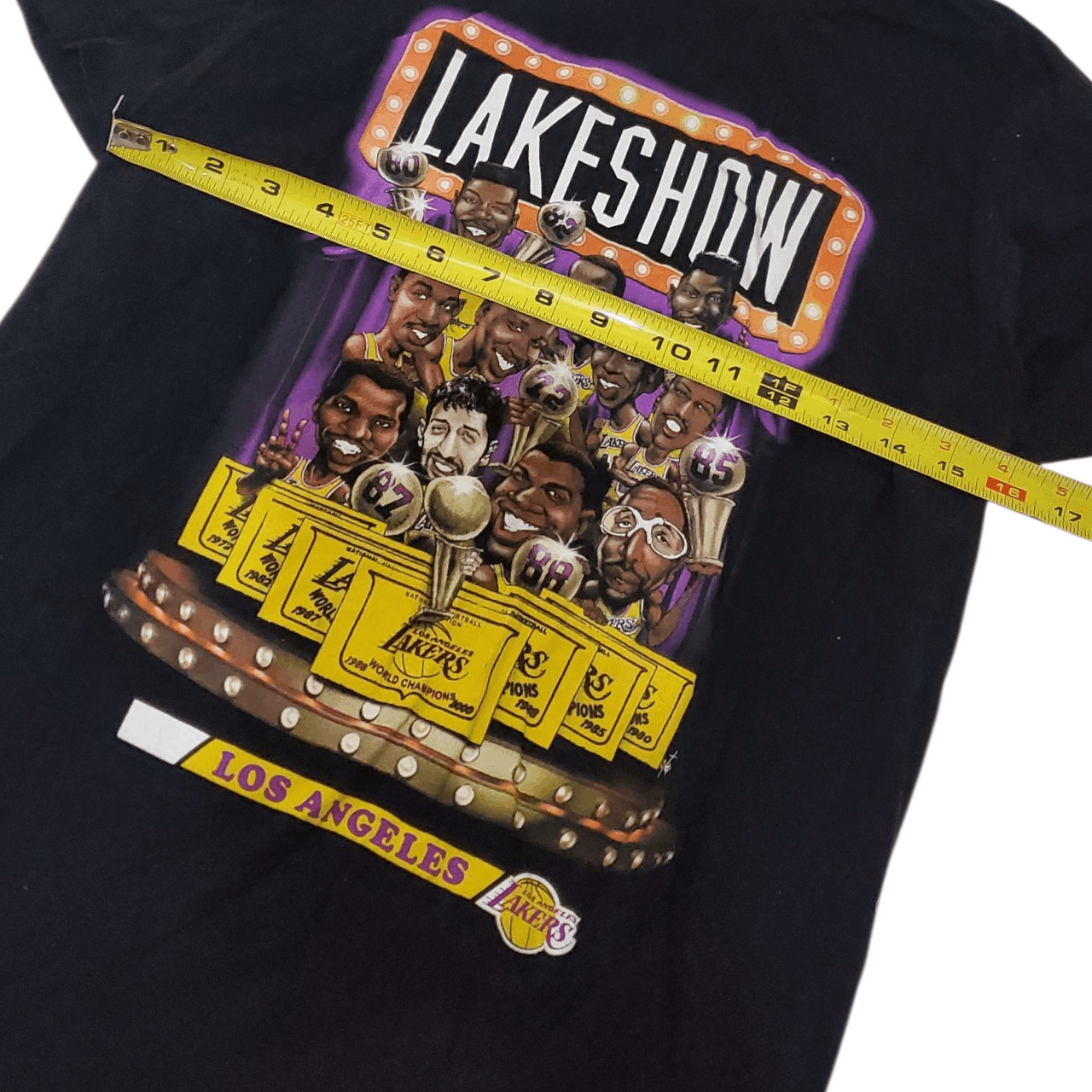 Mitchell & Ness Mitchell & Ness Lakers Lake Show Caricature T-Shirt Size US S / EU 44-46 / 1 - 5 Thumbnail
