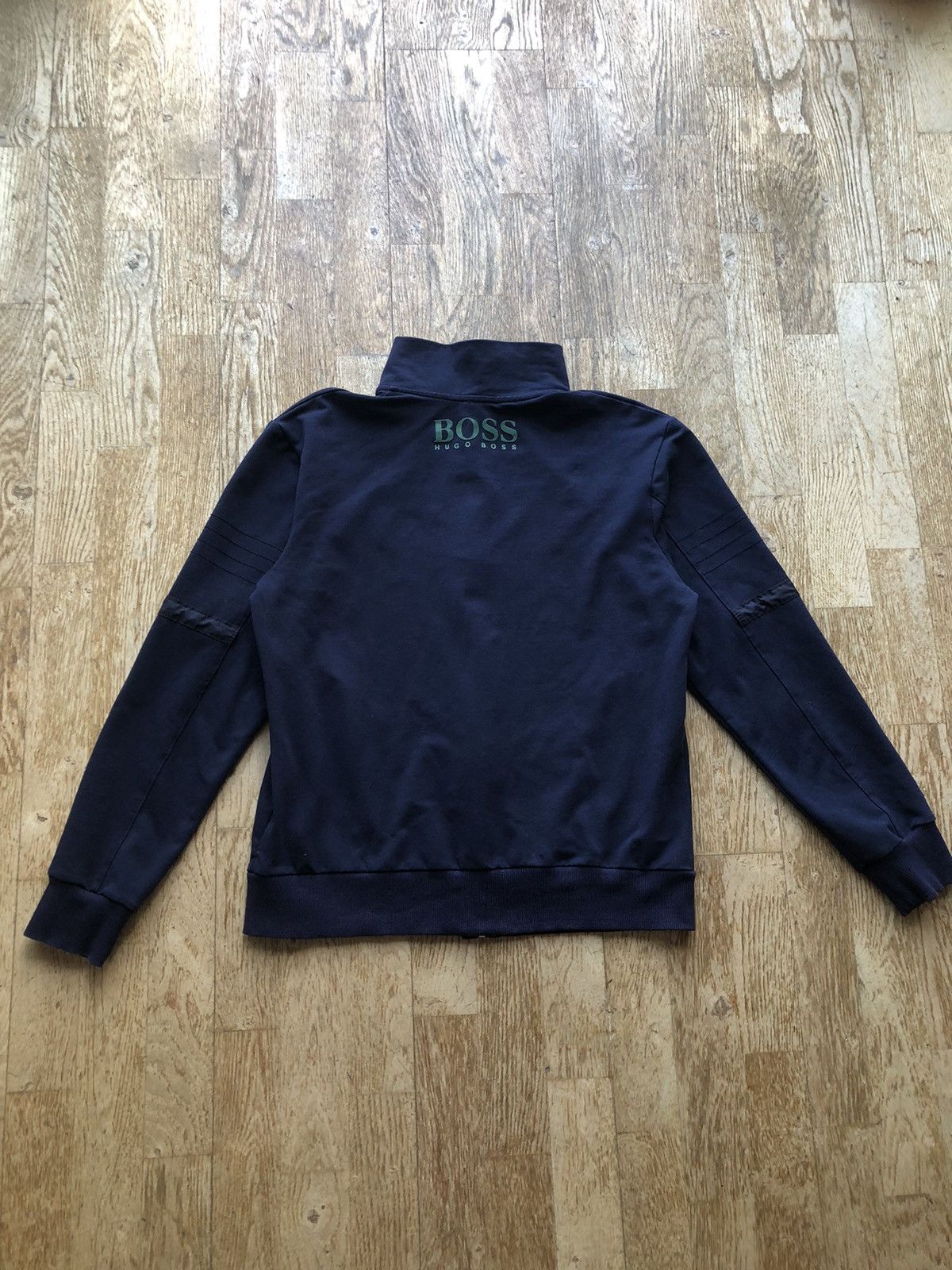 Hugo Boss HUGO BOSS CLASSIC VINTAGE QUALITY ZIP SWEATSHIRT Size US L / EU 52-54 / 3 - 2 Thumbnail