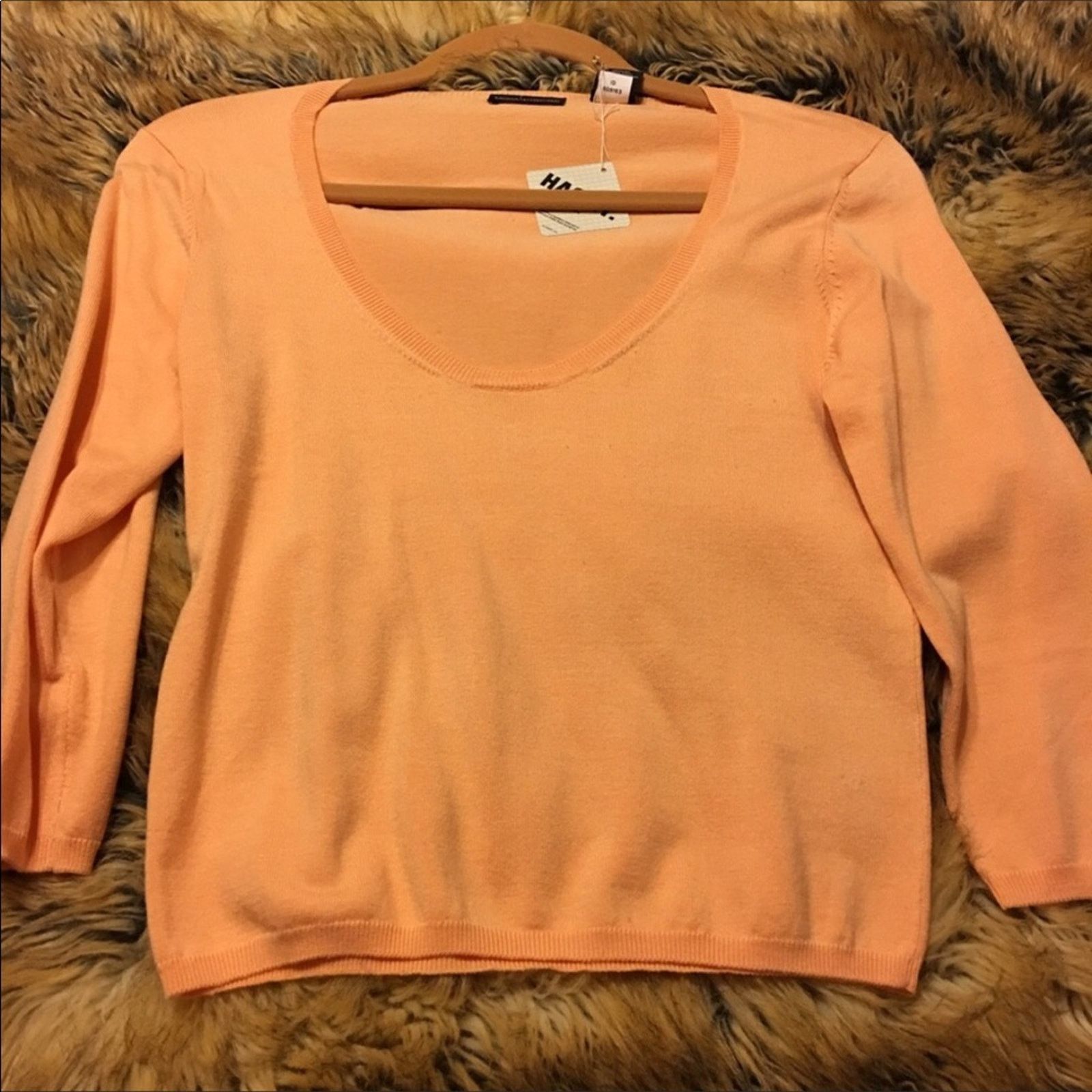 Other Moda international peach silk sweater NWT S Size S / US 4 / IT 40 - 5 Thumbnail
