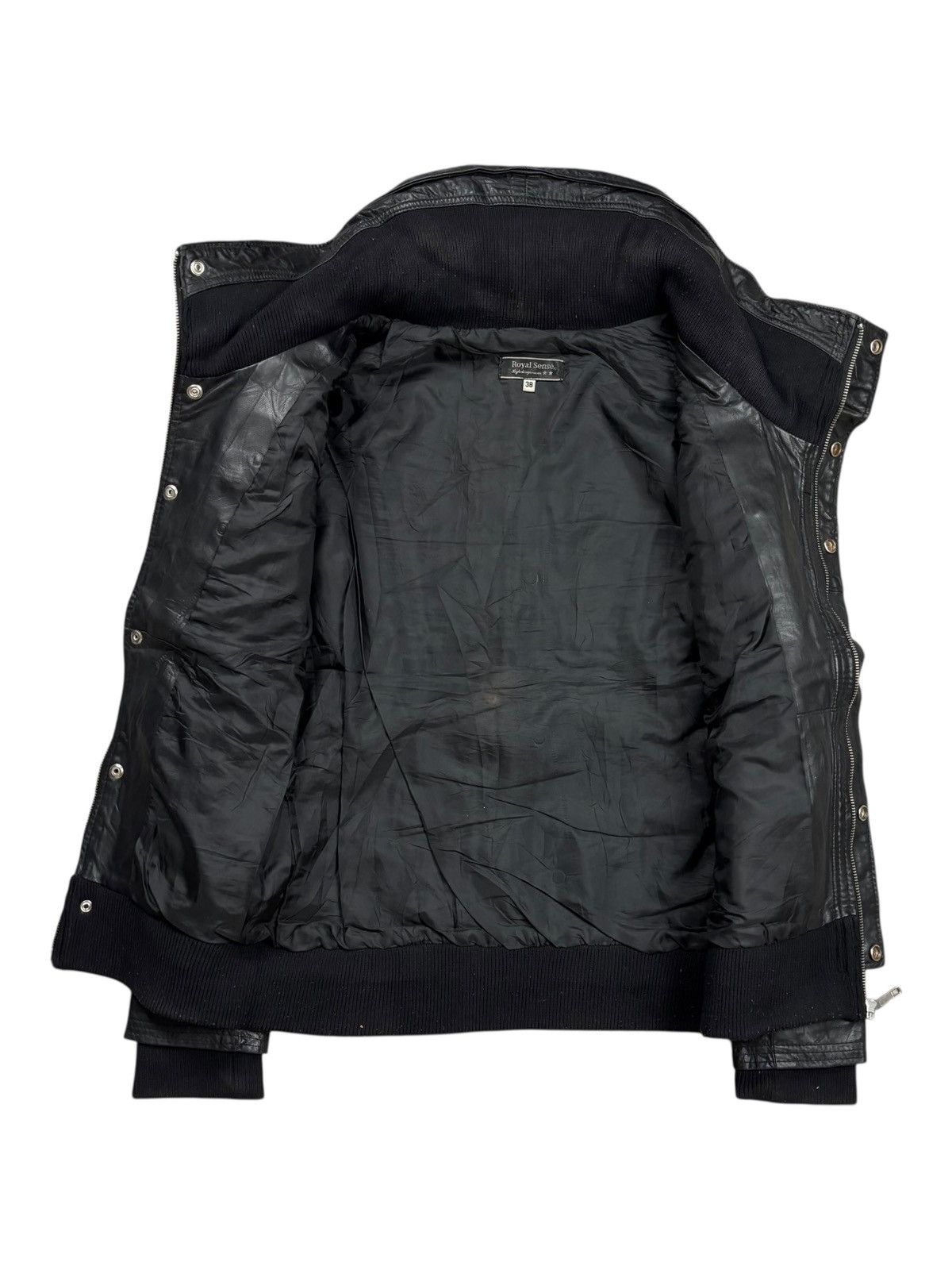 Ekam 2000s Royal Sense - Apocalypse Style Leather Bono Jacket Size US M / EU 48-50 / 2 - 3 Thumbnail