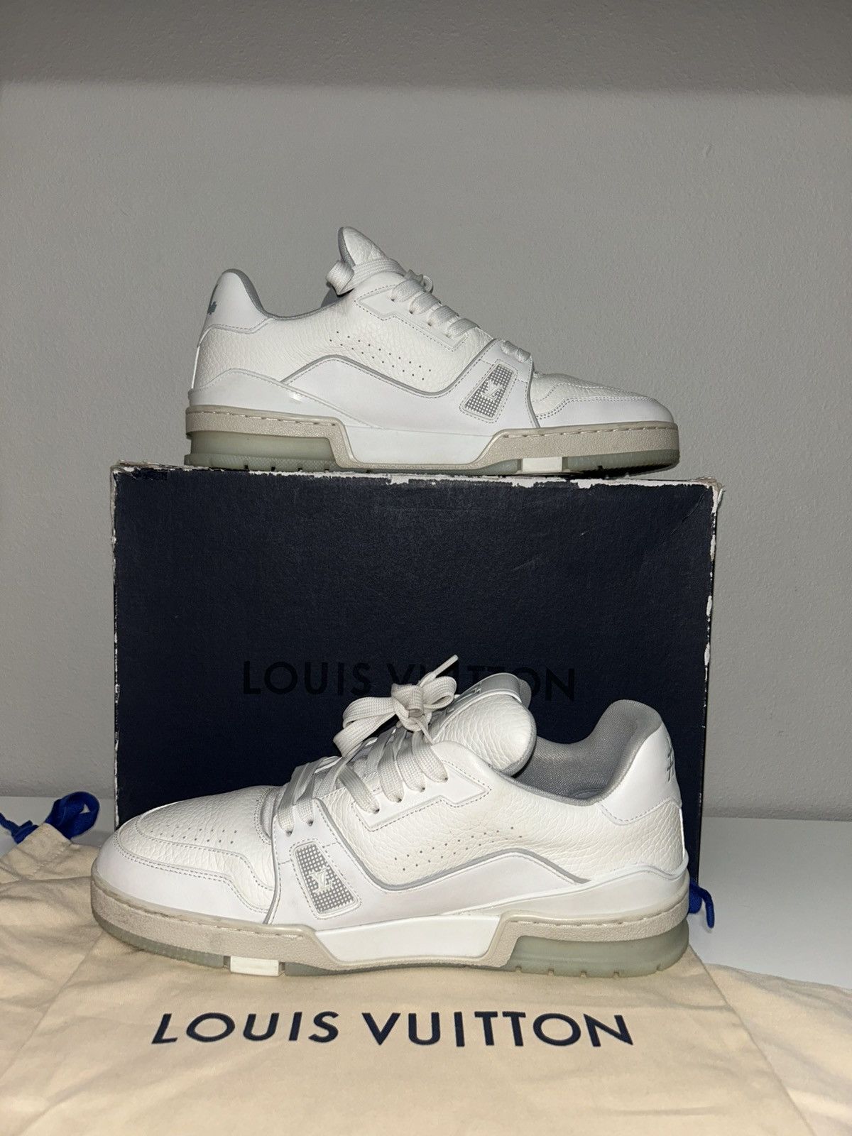 Louis Vuitton Lv trainer shoes size 10.5 Size US 10.5 / EU 43-44 - 3 Thumbnail
