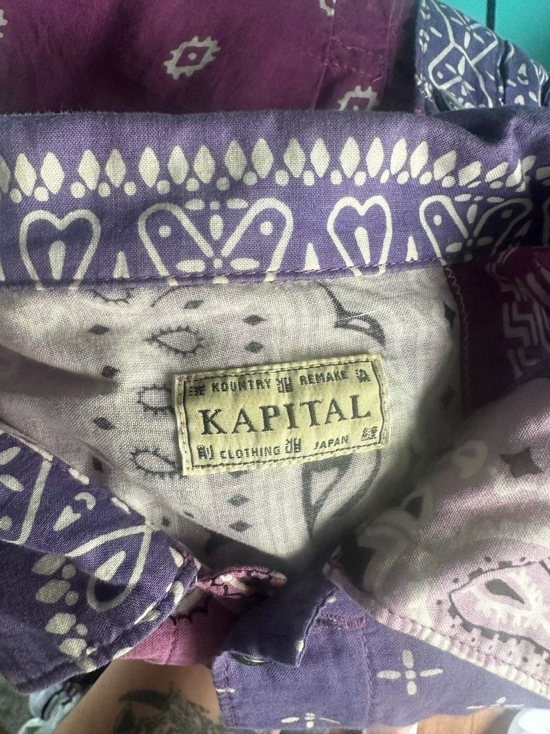 Kapital Kapital Cashew flower shirt jacket 2505-Nextarrow Size US XL / EU 56 / 4 - 1 Thumbnail