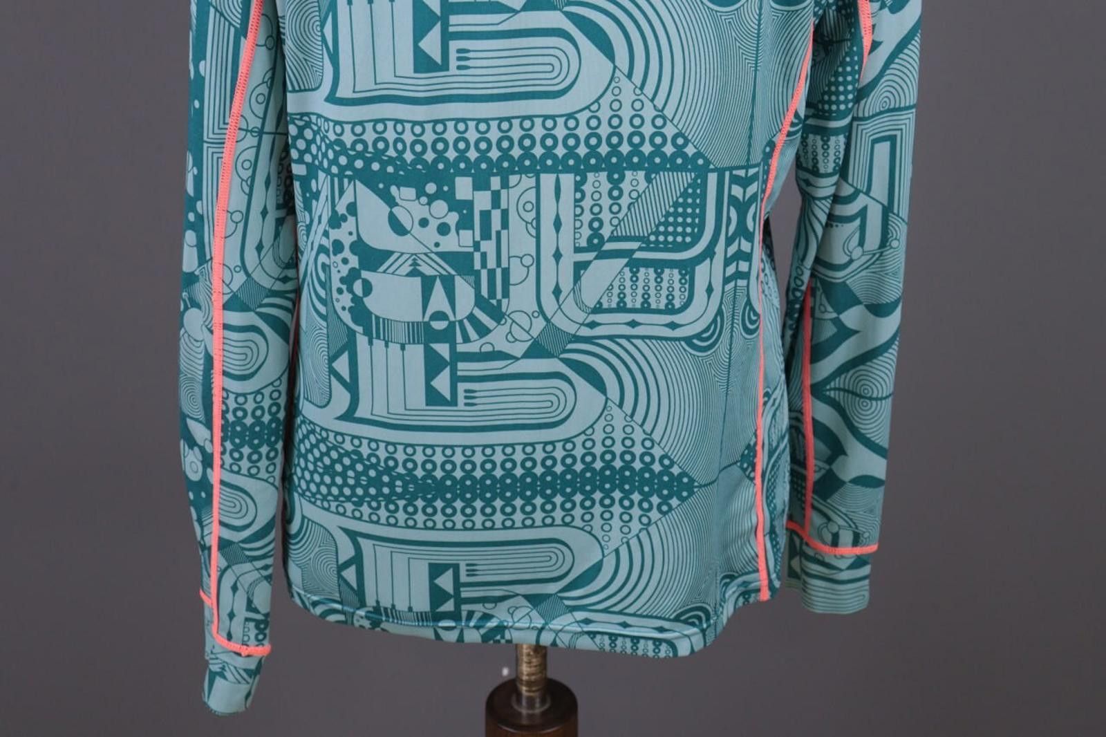 Designer Kari Traa Blue Geometric Logo Thermo Base Layer Size XL Size XL / US 12-14 / IT 48-50 - 10 Thumbnail