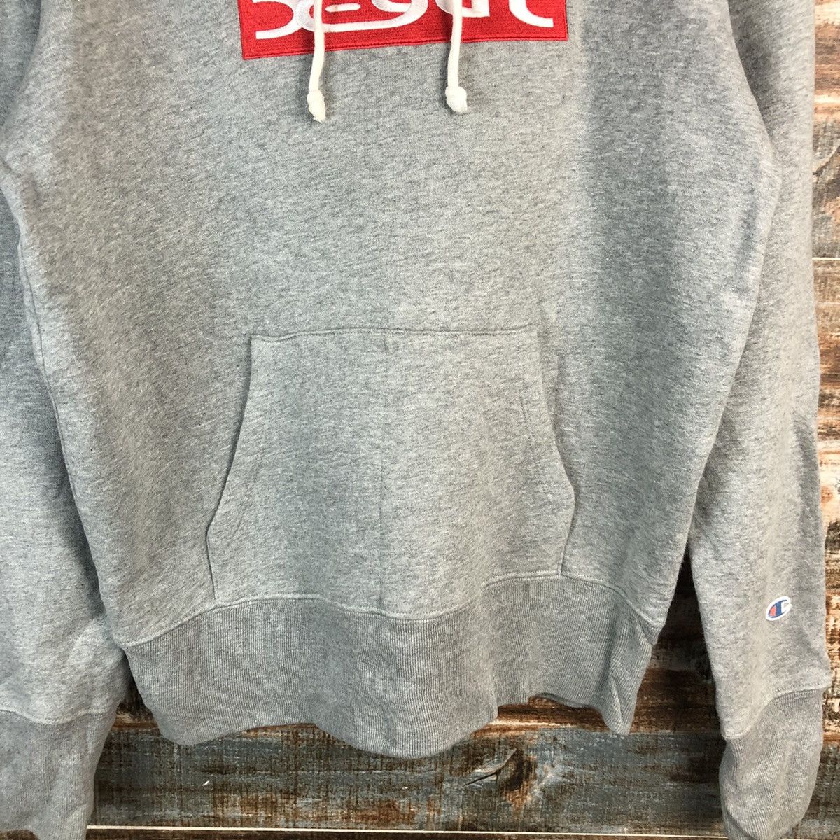 Champion Champion X XGirl vintage Grey Hoodie #A1913 Size US M / EU 48-50 / 2 - 6 Thumbnail