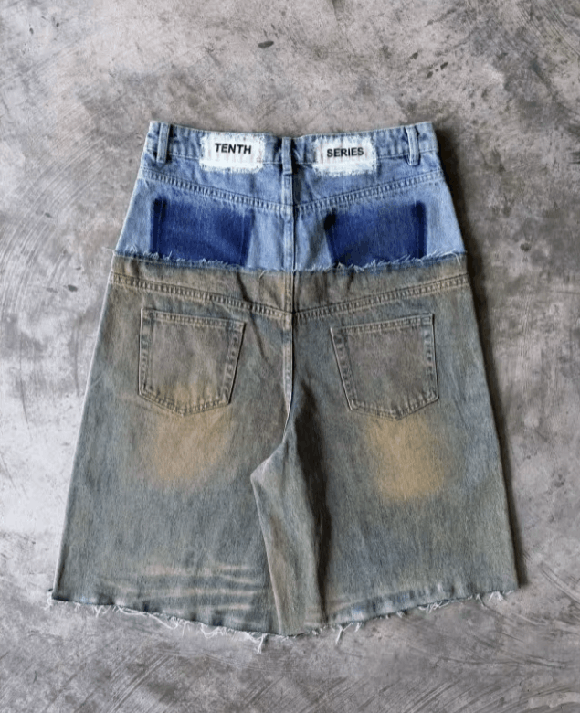 Japanese Brand American oversized denim shorts Size US 32 / EU 48 - 2 Thumbnail