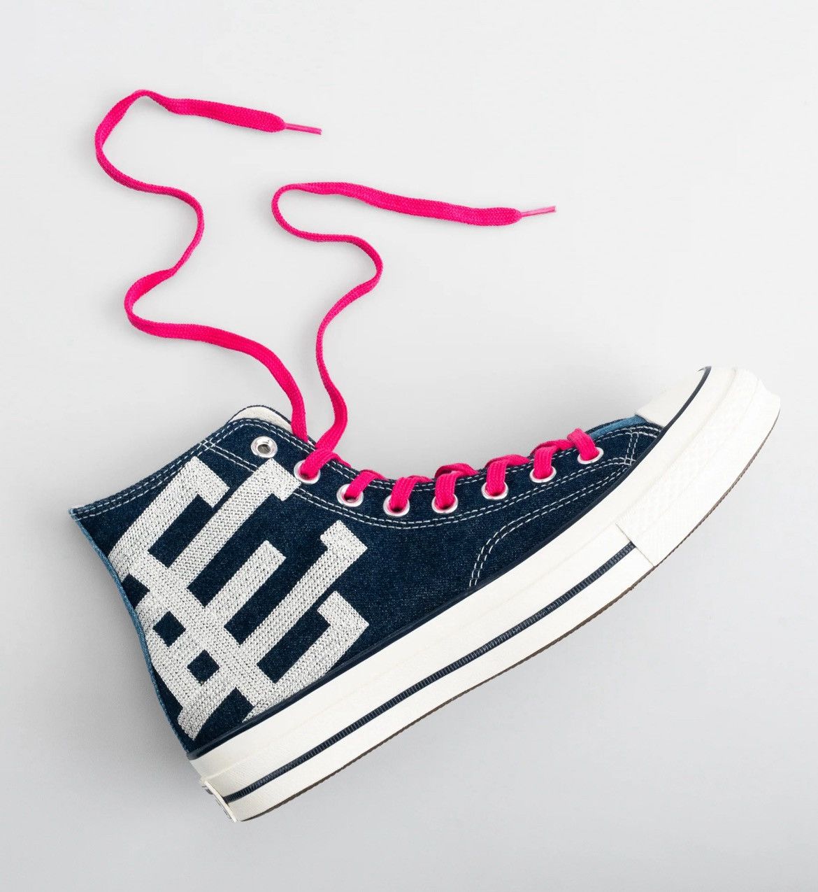 Eric Emanuel Eric Emanuel EE x Converse denim blue Chuck Taylors size 10 Size US 10 / EU 43 - 3 Thumbnail