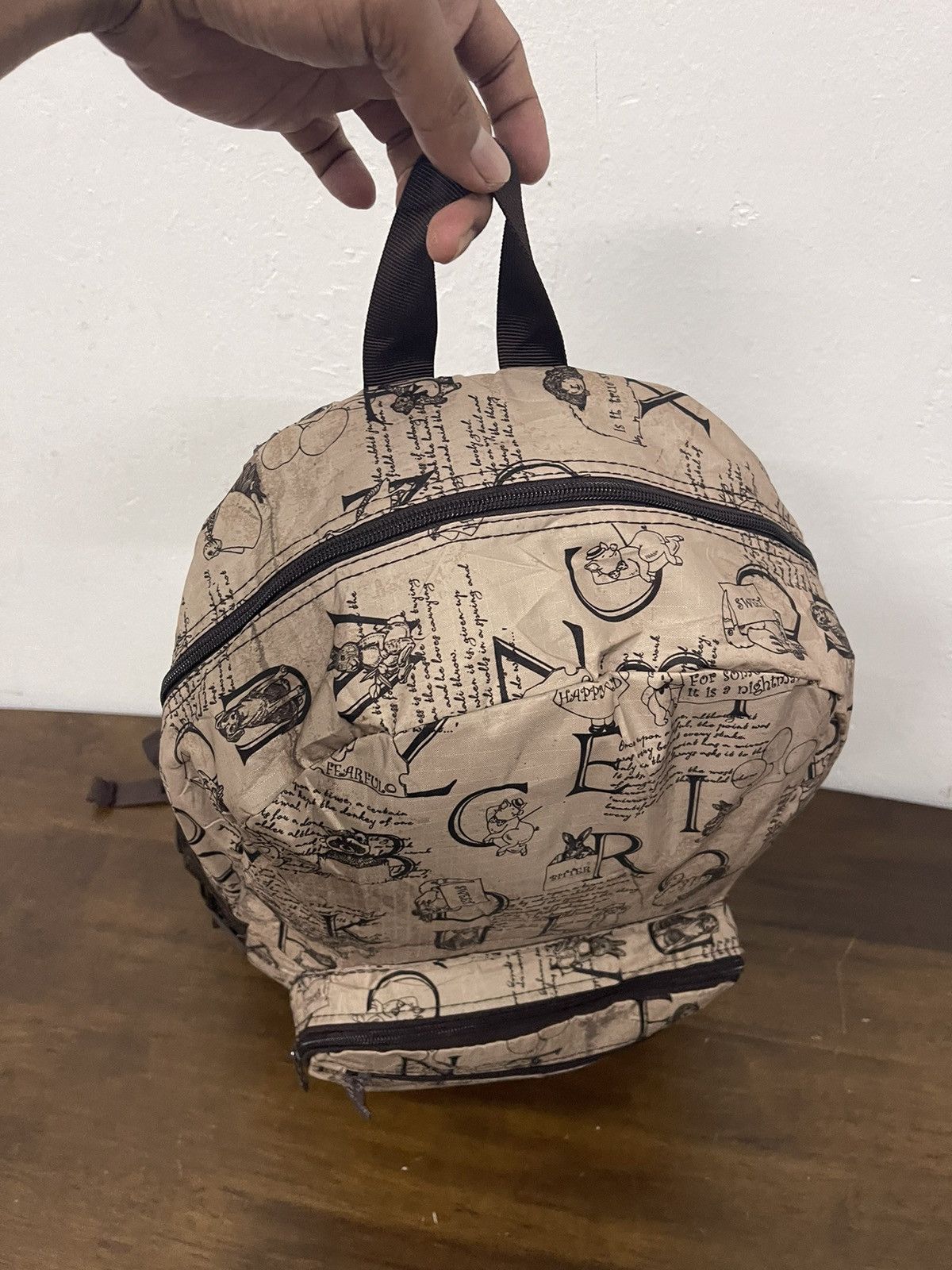 Japanese Brand Unisex HAPI+TAS Fullprint nylon bagpack Size ONE SIZE - 7 Thumbnail