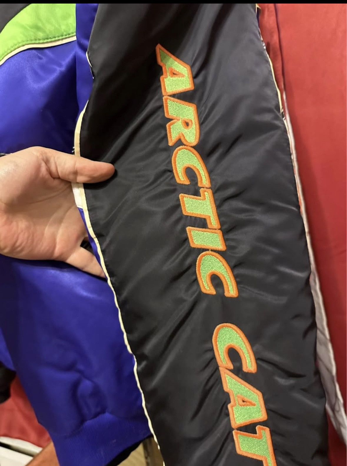 Vintage Vintage Arctic Cat Snowmobile Jacket 90s 2 Layer Windbreaker Size US XL / EU 56 / 4 - 5 Thumbnail