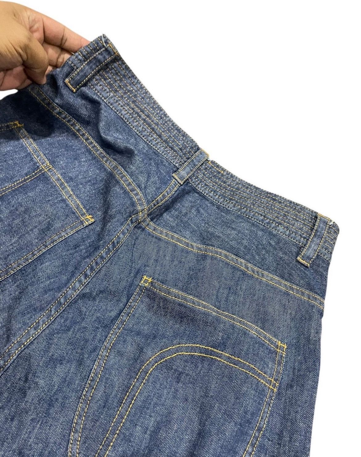 Tsumori Chisato Tsumori Chisato Issey Miyake Drop Crotch Dancer Denim Size US 29 - 14 Thumbnail