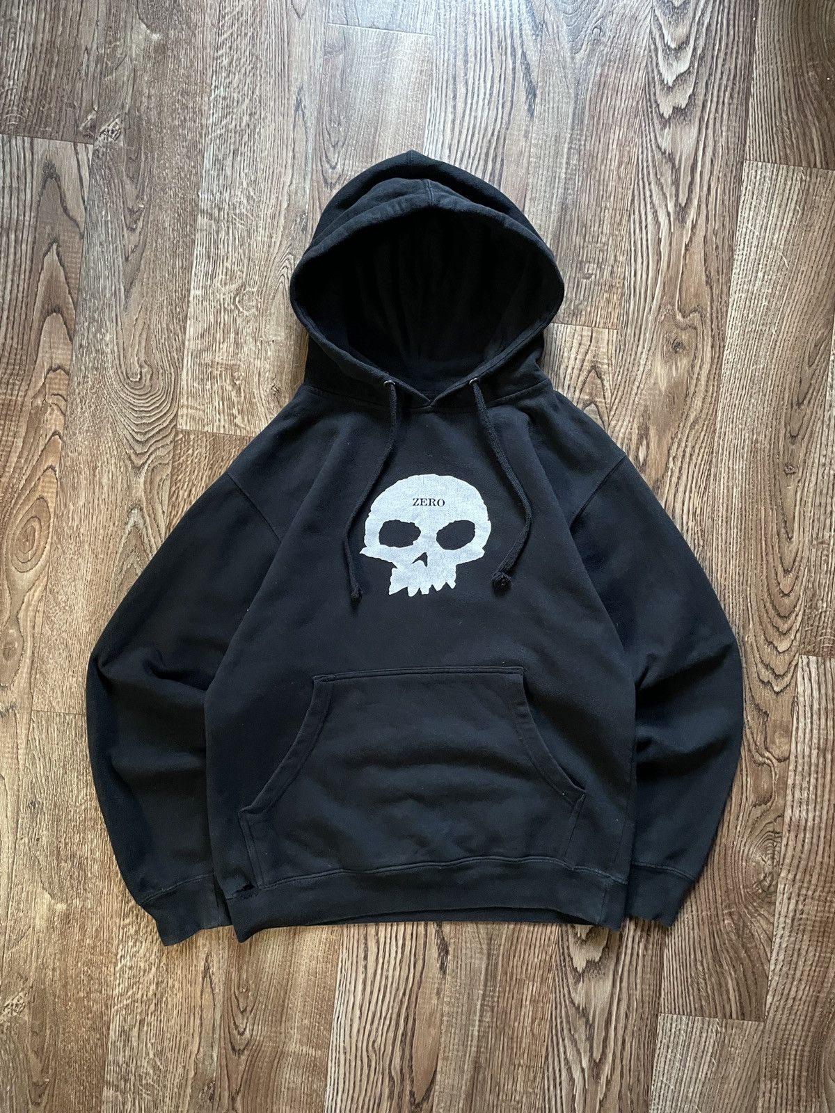 Vintage Vintage Zero Skateboards hoodie Size US S / EU 44-46 / 1 - 1 Thumbnail