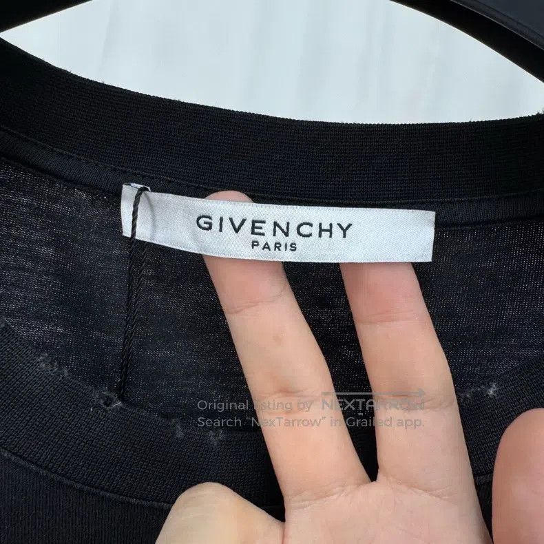 Givenchy Givenchy Washed Vintage Printed Letter Short Sleeve (Size Size US XXL / EU 58 / 5 - 5 Thumbnail