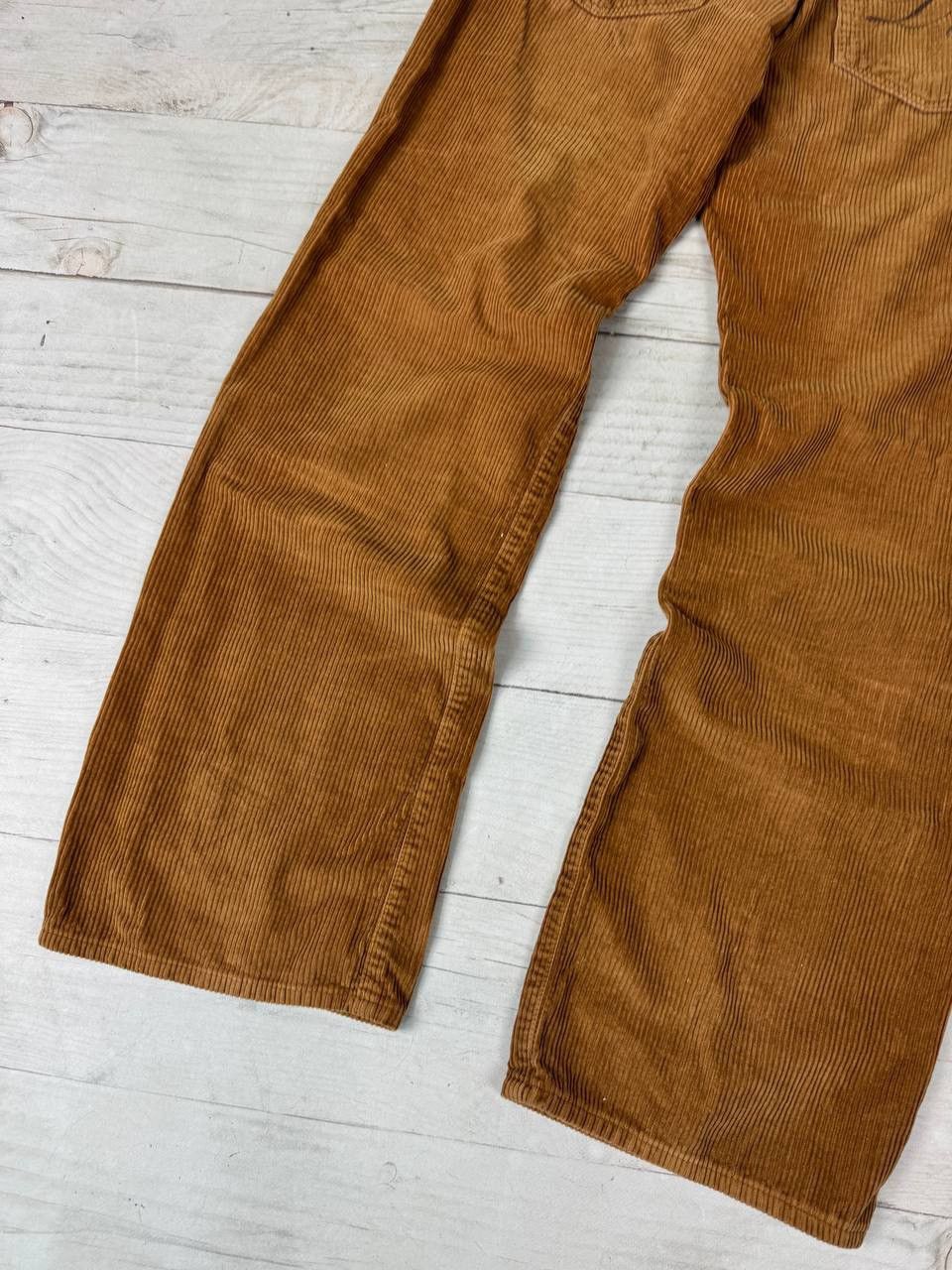 Dolce & Gabbana Vintage Dolce Gabbana Corduroy Pants Big Logo Baggy 90s Size US 34 / EU 50 - 7 Thumbnail