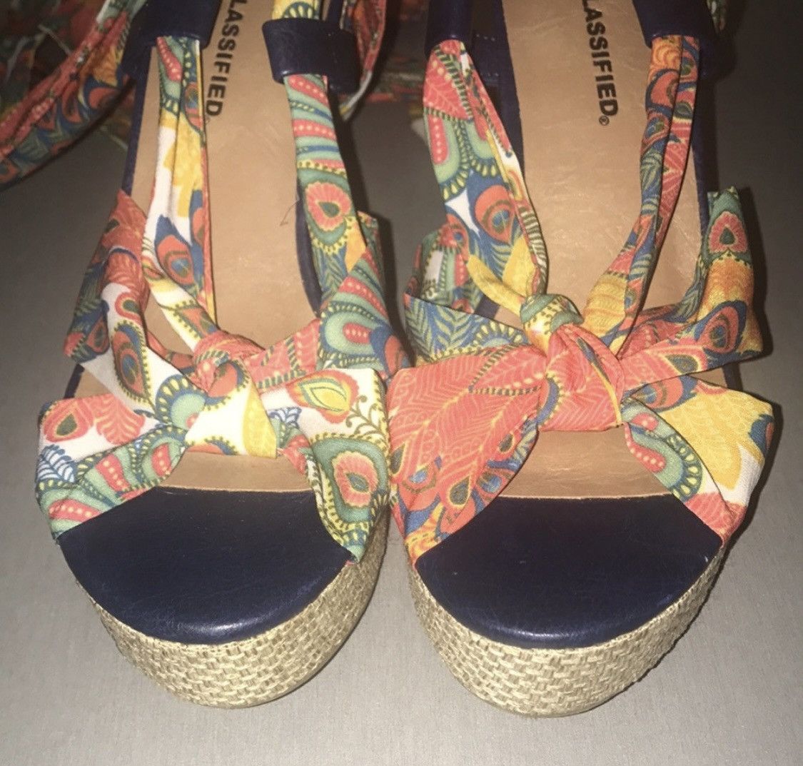 Other ESPADRILLES LACE UP WEDGE SANDALS Size US 7 / IT 37 - 4 Thumbnail