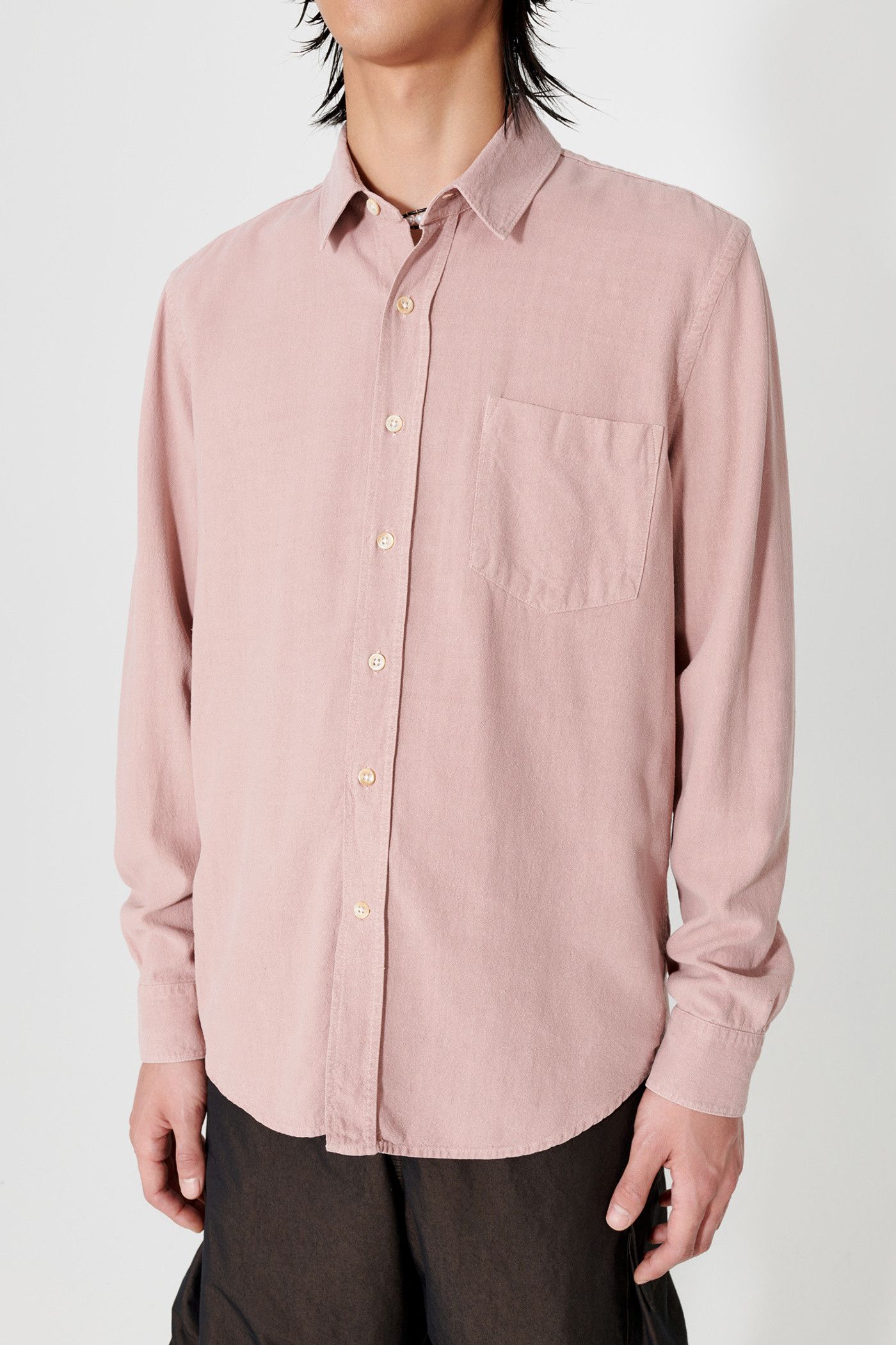 Our Legacy 💚 2023 Our Legacy Silk Classic Shirt Lust Pink Medium NEW Size US M / EU 48-50 / 2 - 2 Thumbnail