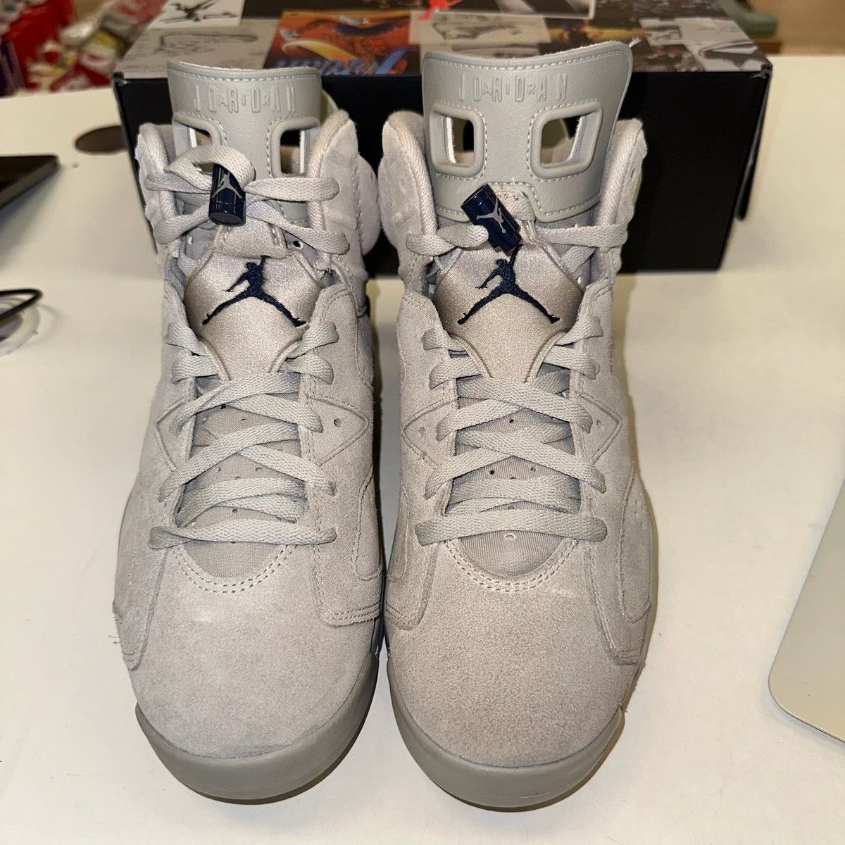 Jordan Brand Size 9.5 - Jordan 6 Retro Mid Georgetown Size US 9.5 / EU 42-43 - 4 Thumbnail