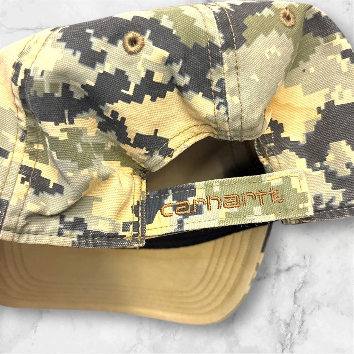 Carhartt × Vintage RARE CARHARTT DIGITAL CAMO HAT Size ONE SIZE - 3 Thumbnail