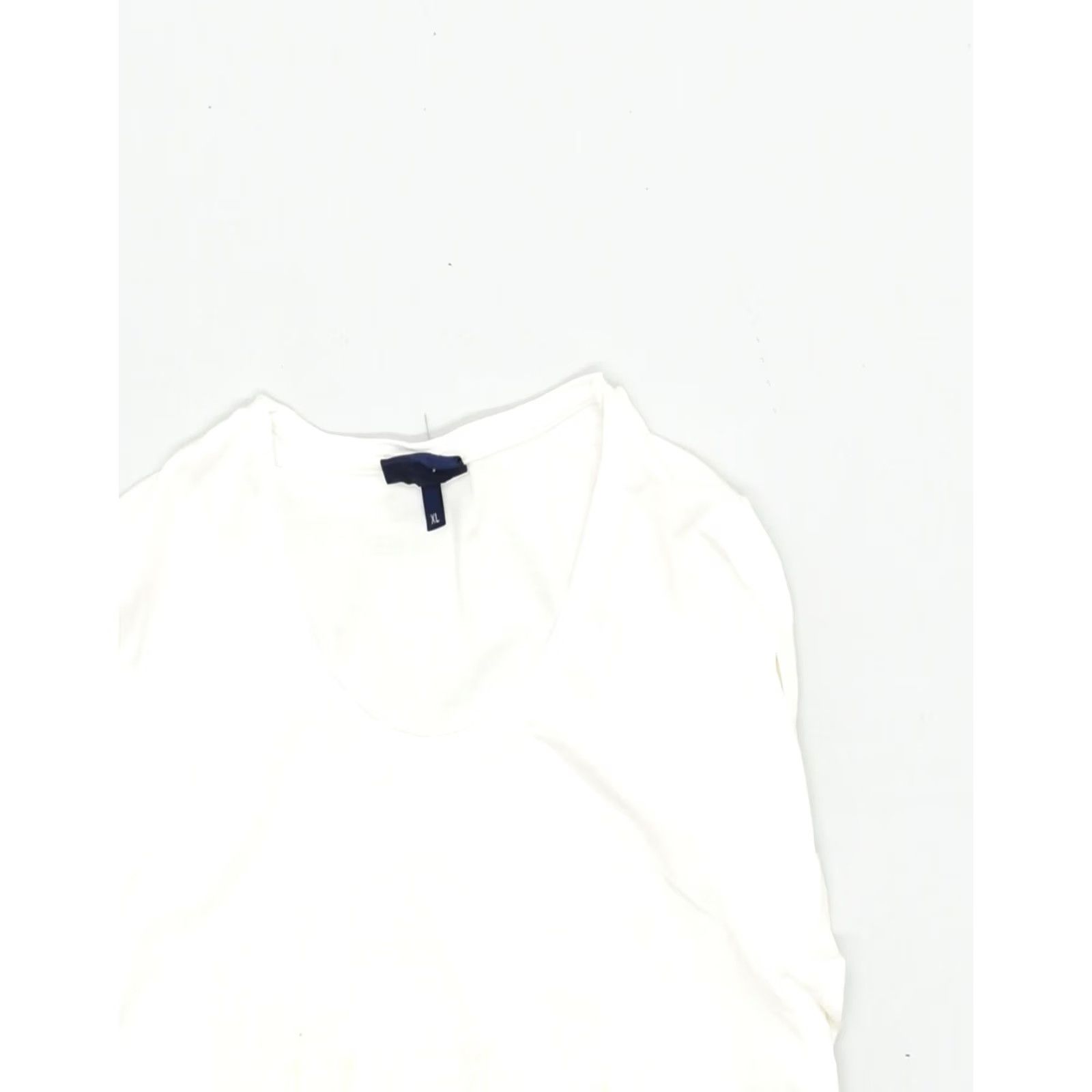 Trussardi TRUSSARDI Womens T-Shirt XL White Classic Graphic RA10 UK 18 Size XL / US 12-14 / IT 48-50 - 5 Thumbnail
