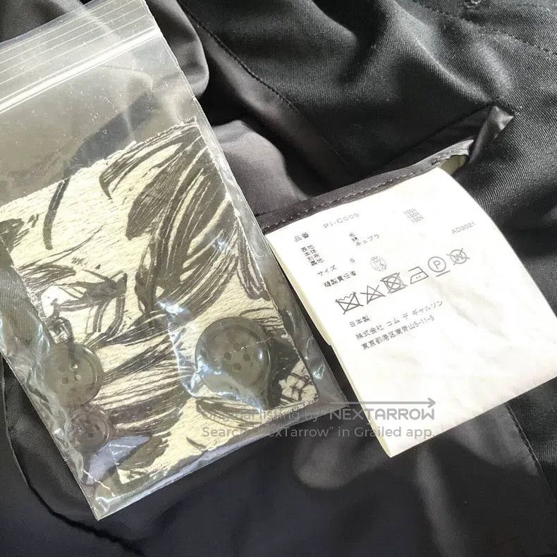 Comme des Garcons Comme des Garcons Black Coat Size S / US 4 / IT 40 - 5 Thumbnail