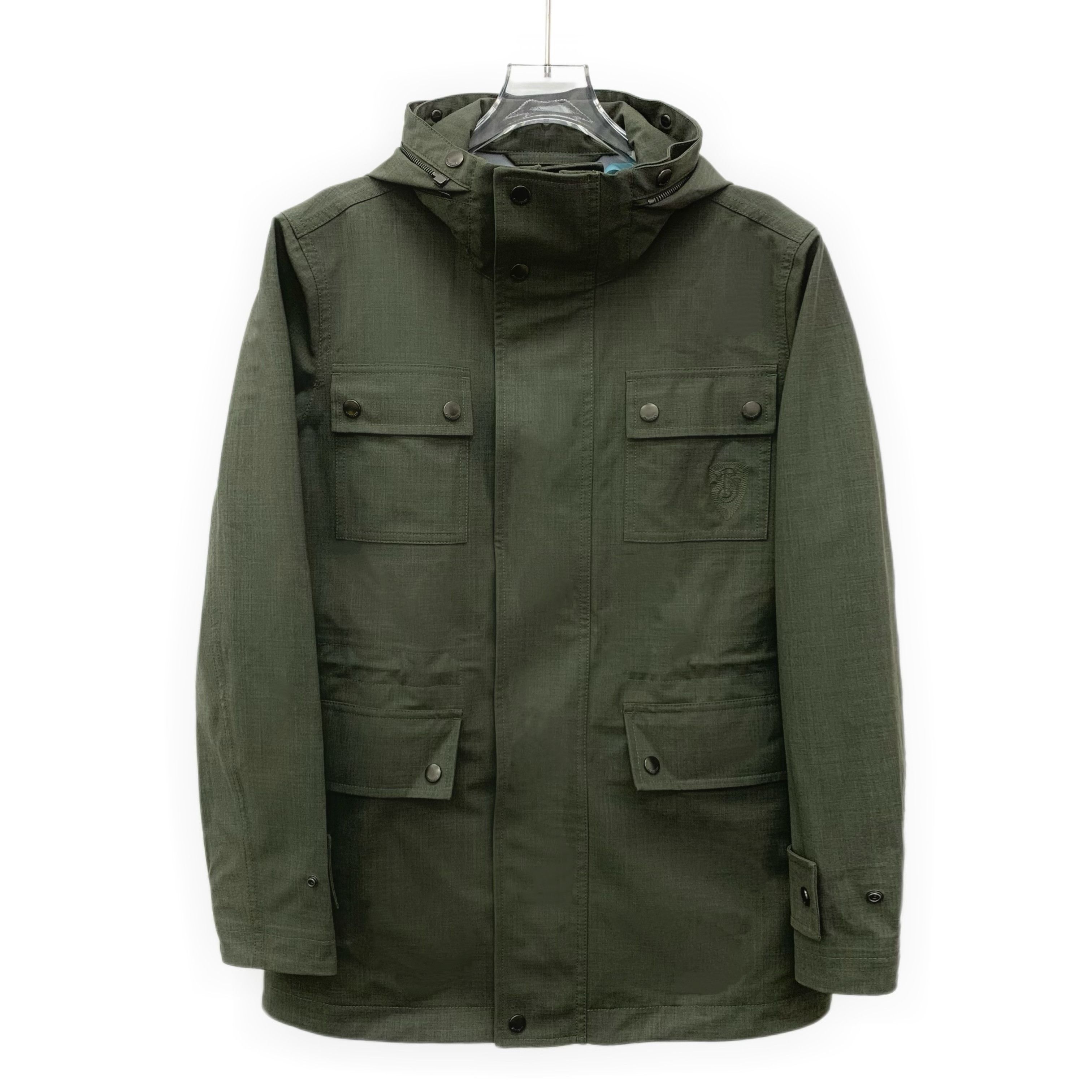 Burberry Burberry Multi-Pocket Wool Utility Jacket Green (36) Size XS / US 0-2 / IT 36-38 - 1 Thumbnail