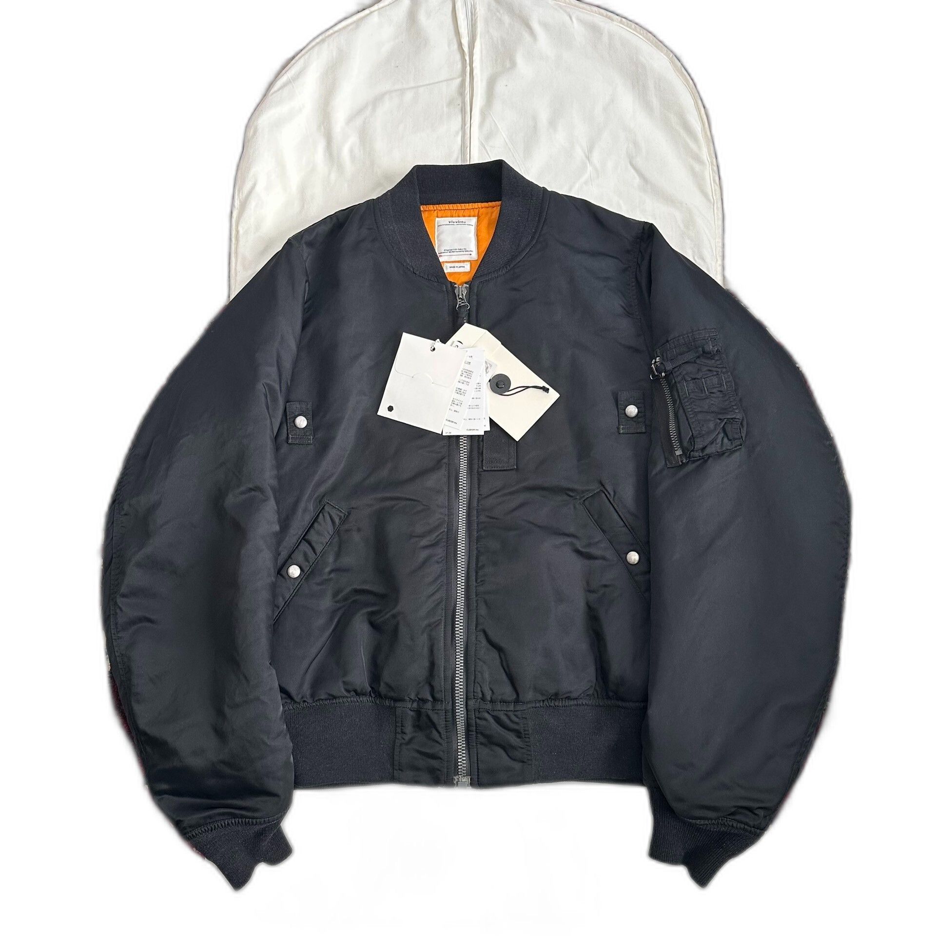Visvim VISVIM 20AW THORSON MA1 Mud-Dyed Jacket Size US L / EU 52-54 / 3 - 1 Thumbnail
