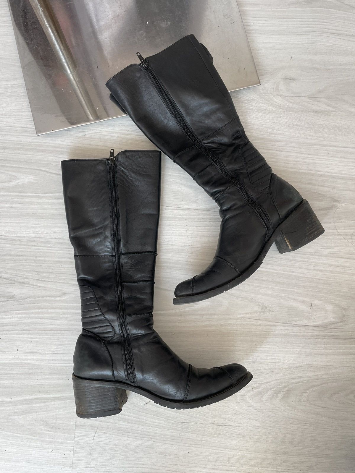 Vintage y2k leather boots Size US 6.5 / IT 36.5 - 10 Thumbnail