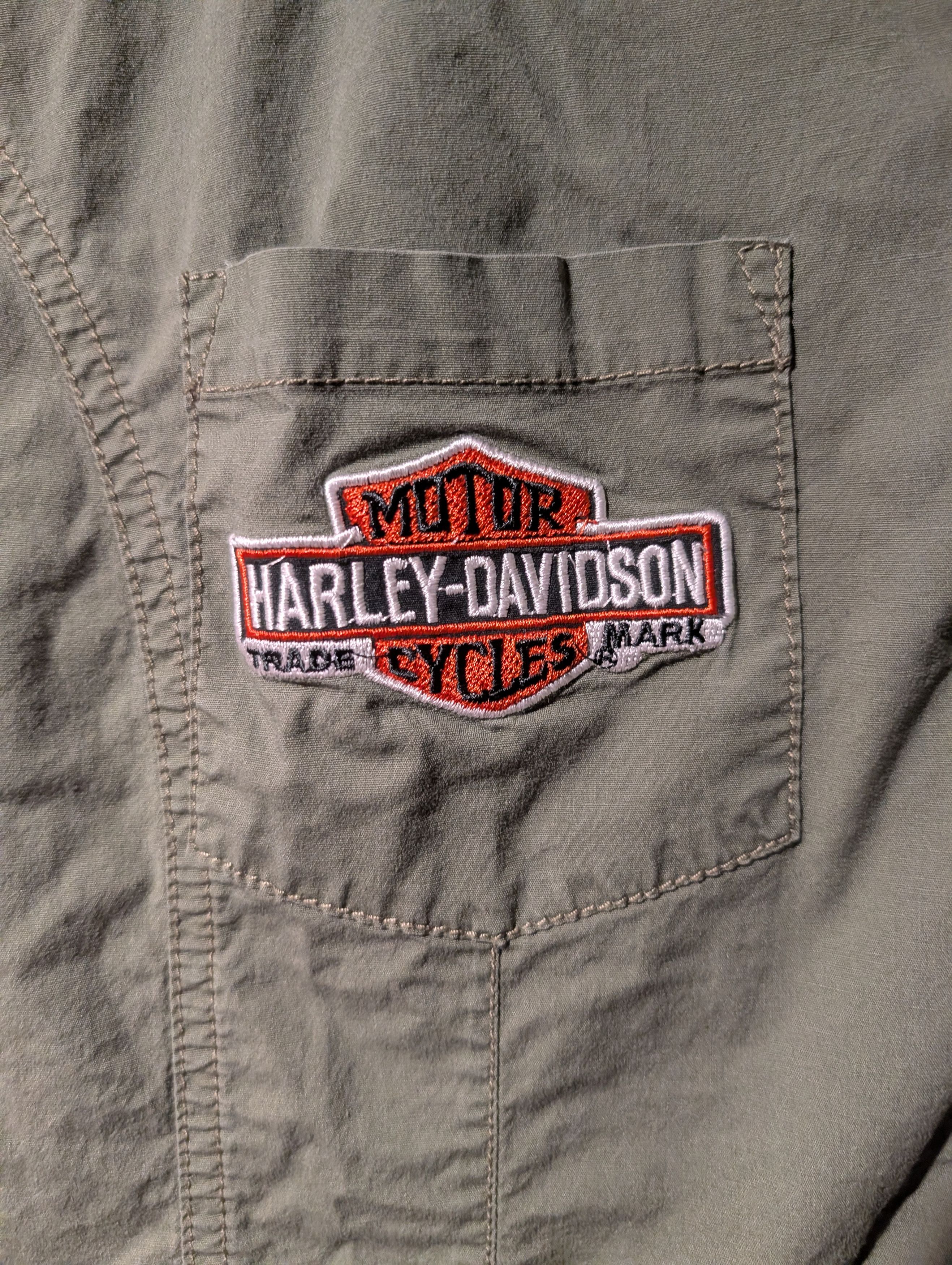 Harley Davidson Harley Davidson Jamaica Shirt Womens M Embroidered Button Up Size M / US 6-8 / IT 42-44 - 4 Thumbnail