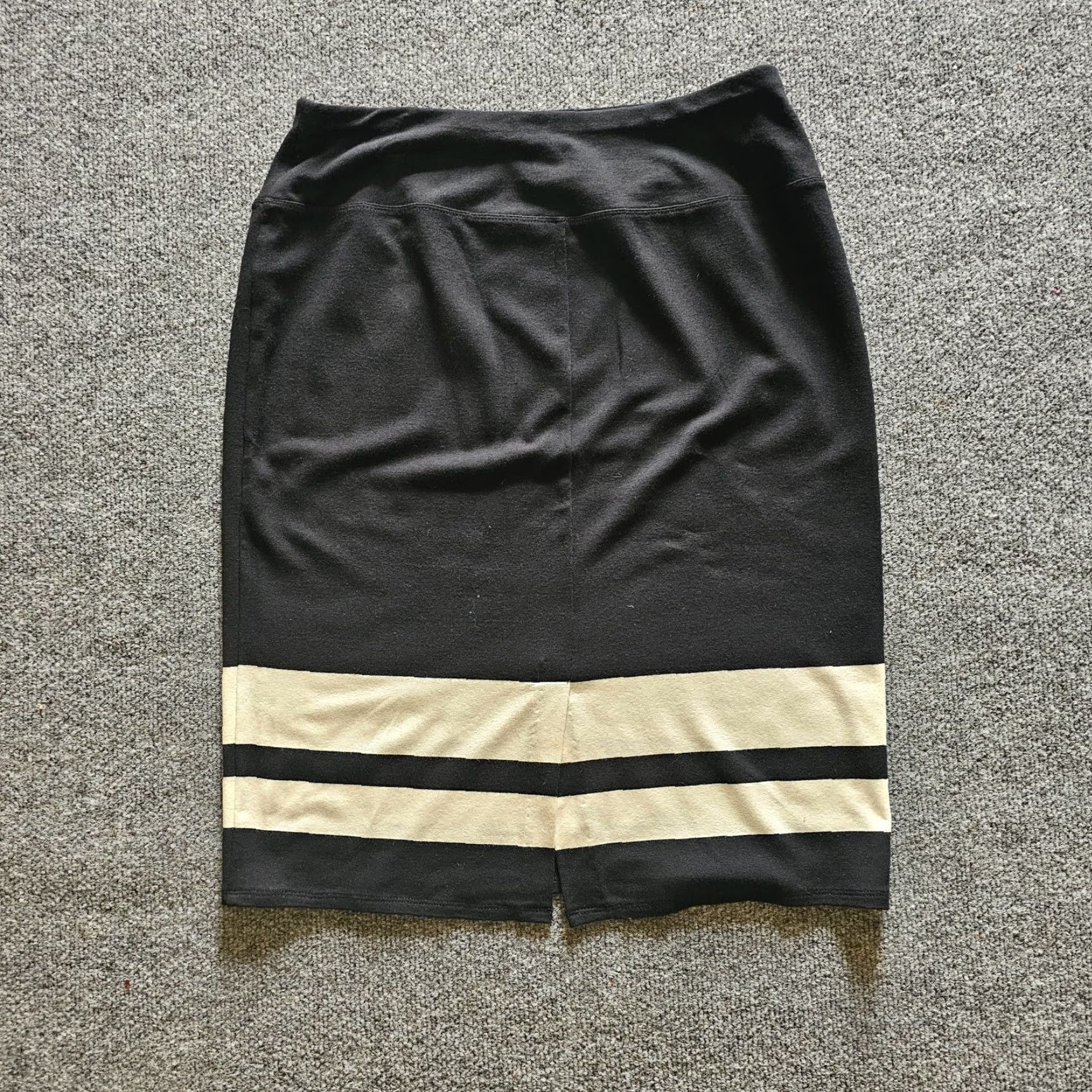 J. Jill J Jill Skirt Women Petite Small Black Pencil Straight Stretch Career Casual Size 28" / US 6 / IT 42 - 6 Thumbnail