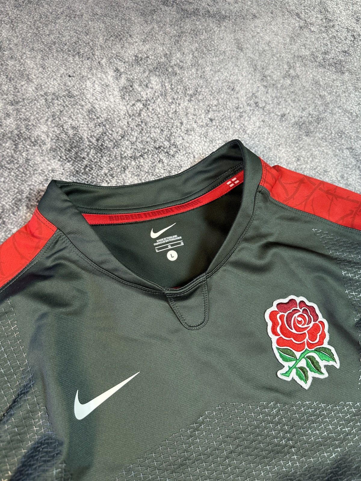 Nike × Vintage vintage Nike England O2 Rugby Streetwear rare Jersey VTg M Size US M / EU 48-50 / 2 - 3 Thumbnail