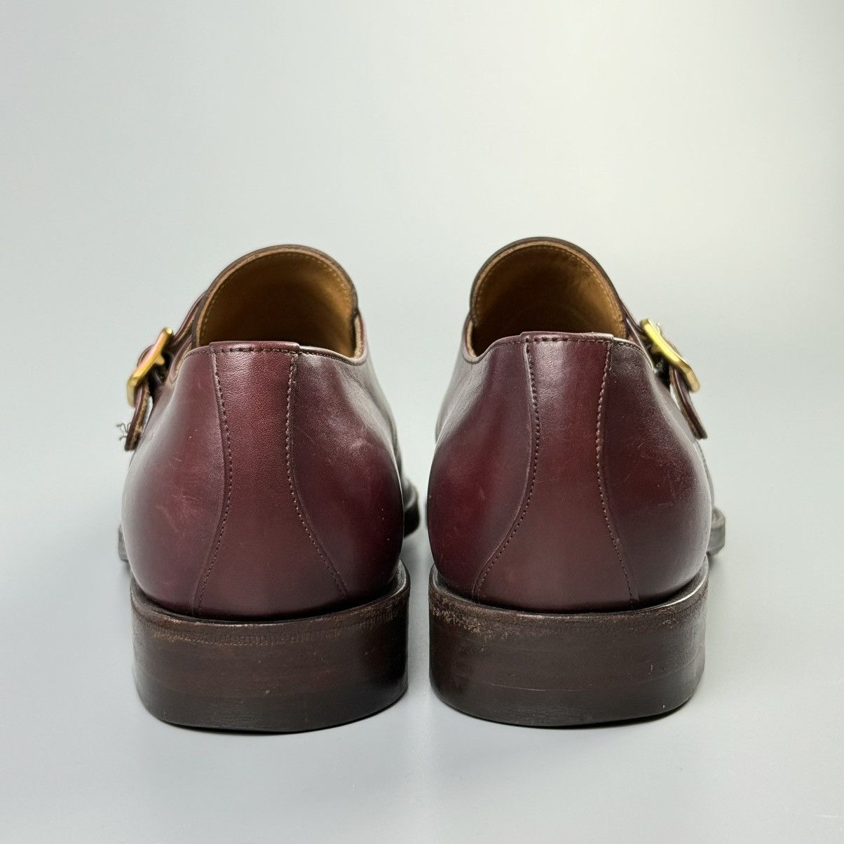 Carmina Carmina 565 Single Monk Shoes Size US 8 / EU 41 - 7 Thumbnail