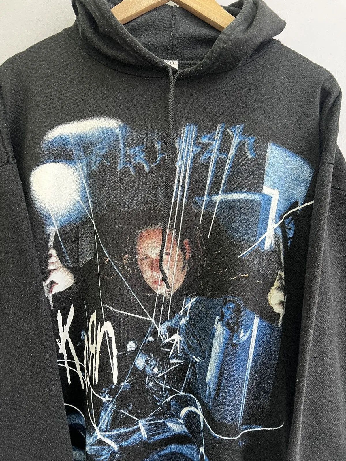 Band Tees Korn 90s rare boxy hoodie y2k streetwear Size US XL / EU 56 / 4 - 7 Thumbnail