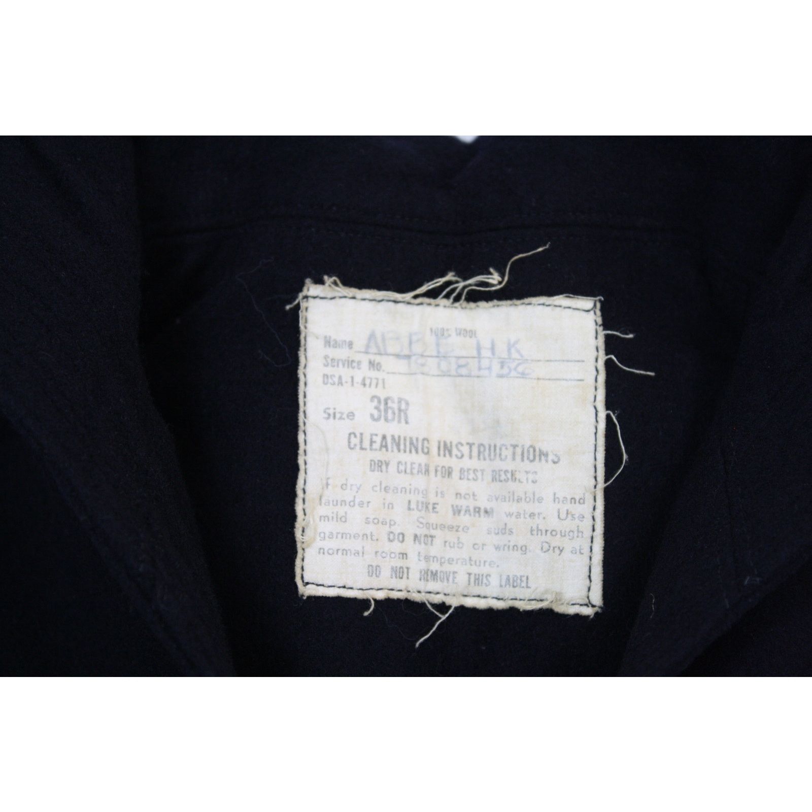 Vintage Vintage US Navy Crackerjack Jumper Vietnam Era Wool Sailor Size US S / EU 44-46 / 1 - 2 Thumbnail