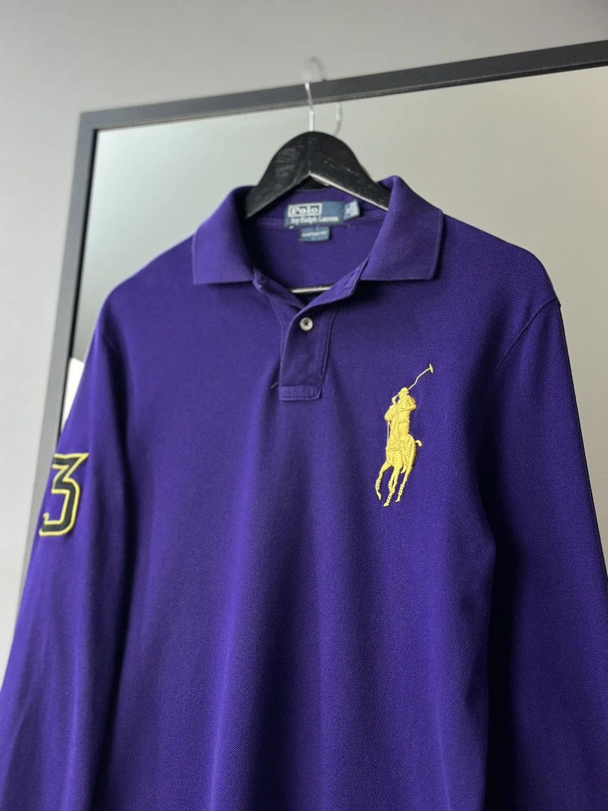 Polo Ralph Lauren Vintage Polo Ralph Lauren Regby T-shirt Purple Label RRL Y2k Size US M / EU 48-50 / 2 - 1 Thumbnail