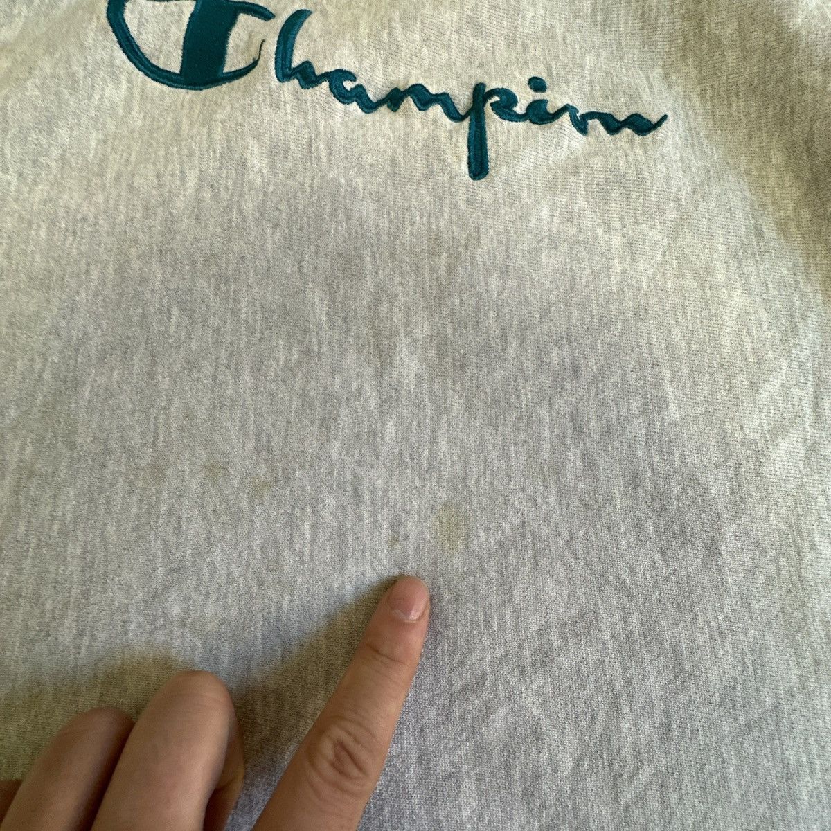 Champion Champion Men's Reverse Weave Sweatshirt 90s Gray Crew Neck Size US XXL / EU 58 / 5 - 4 Thumbnail