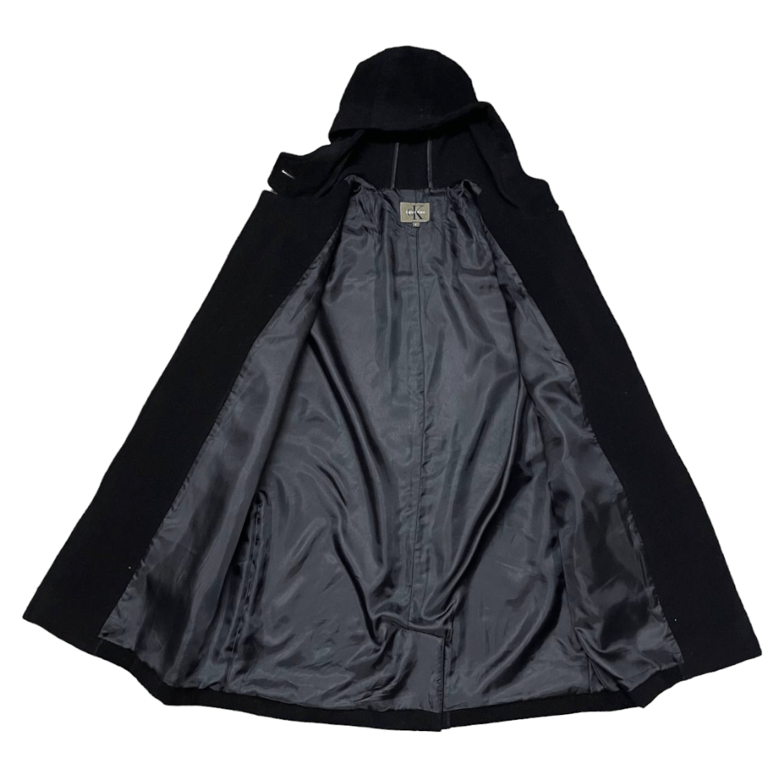 Calvin Klein Vintage CK Calvin Klein Wool Cashmere Duffle Hooded Coat Size US M / EU 48-50 / 2 - 5 Thumbnail