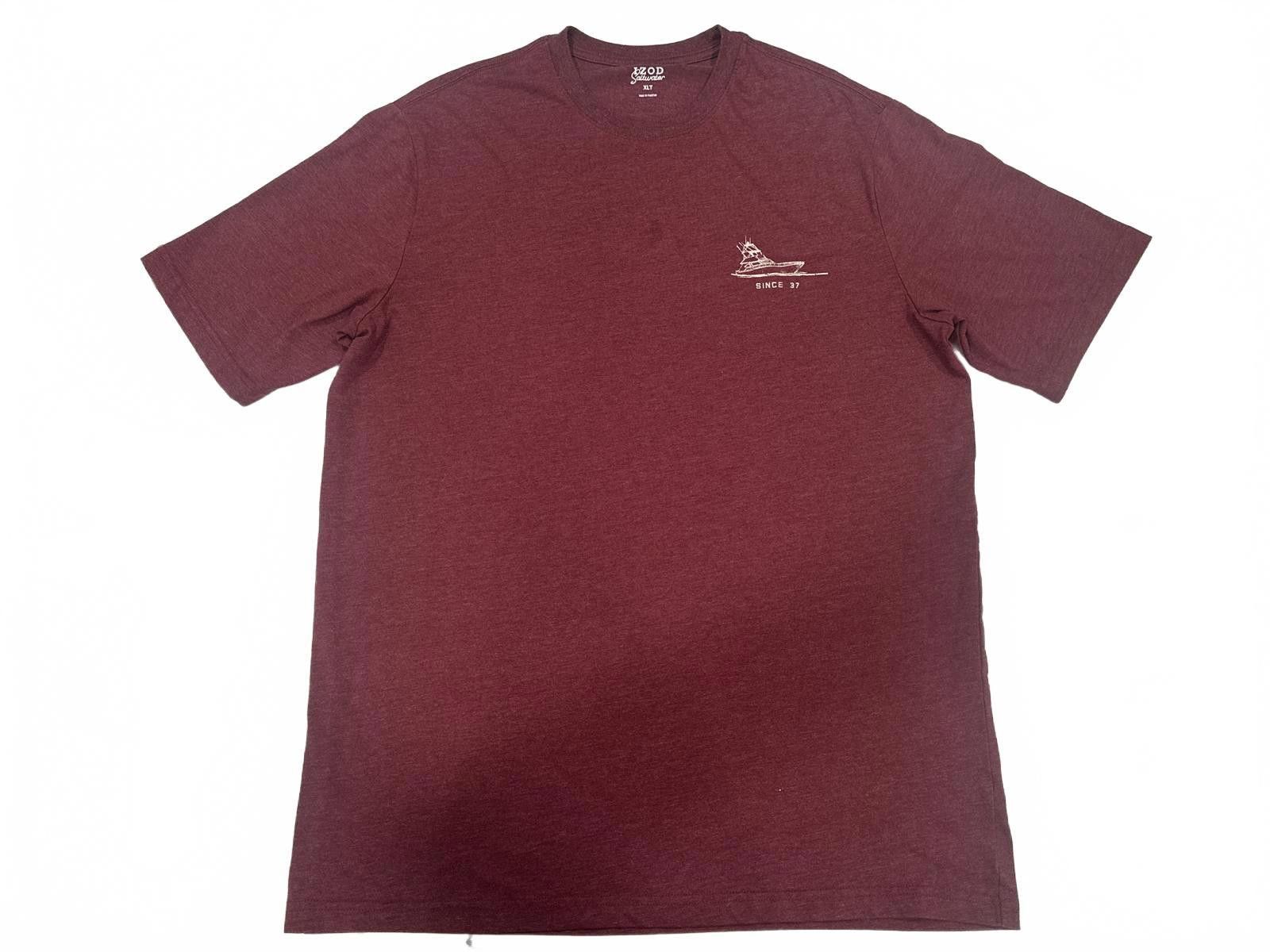 Izod IZOD Paddlefish Red Fishing Tee Men's XLT Size US XL / EU 56 / 4 - 1 Thumbnail